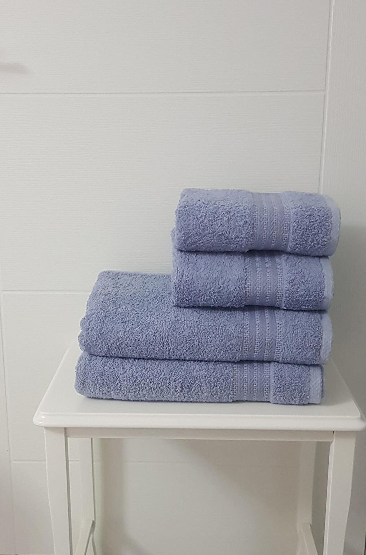 %100 Pamuk Havlu 2 li Set ( 1 Adet 70X140 Banyo Havlusu + 1 Adet 50X90 El Yüz Havlusu)