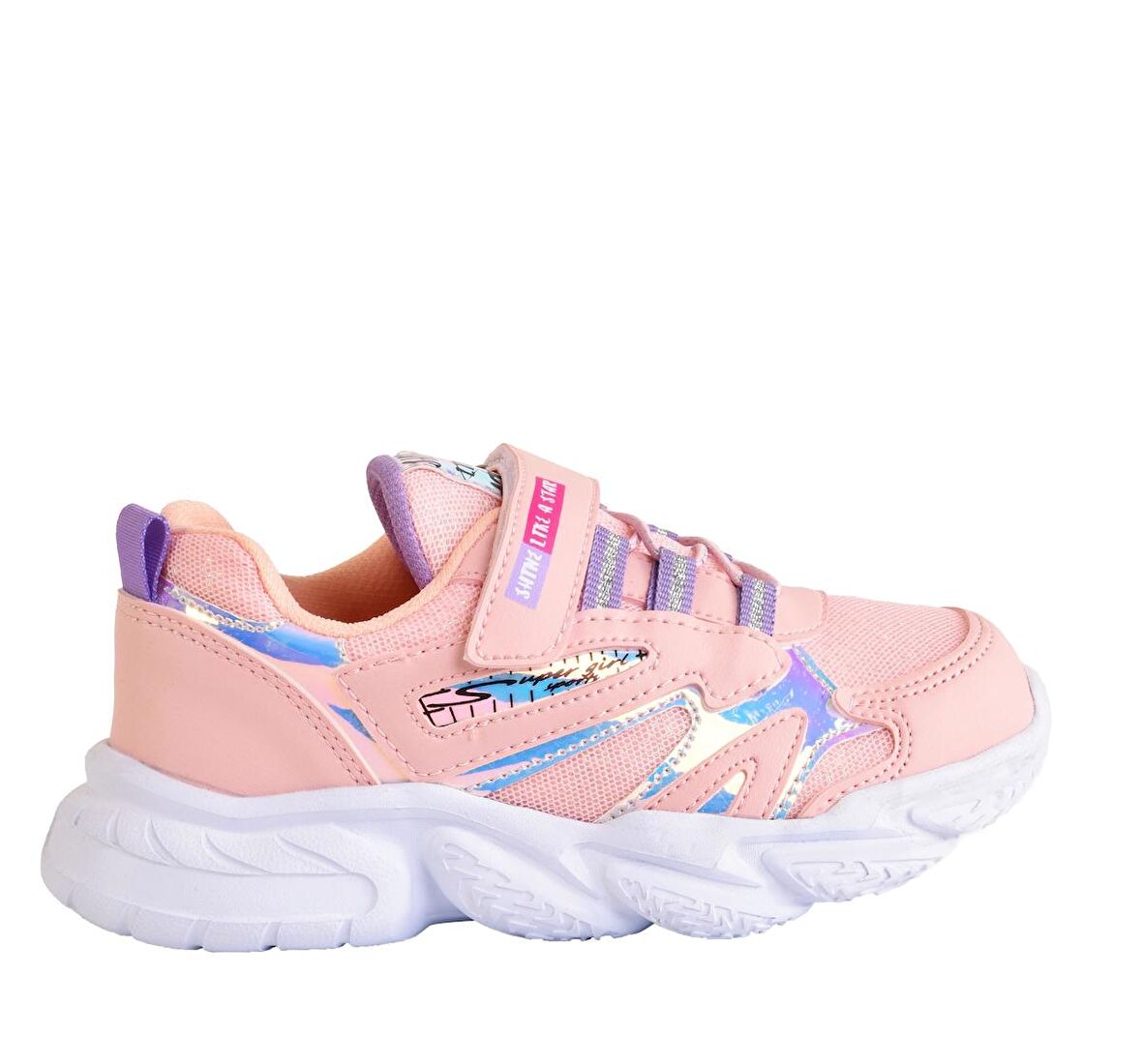 Kız Çocuk Hafif Esnek Phylon Taban Spor Ayakkabı Sneakers
