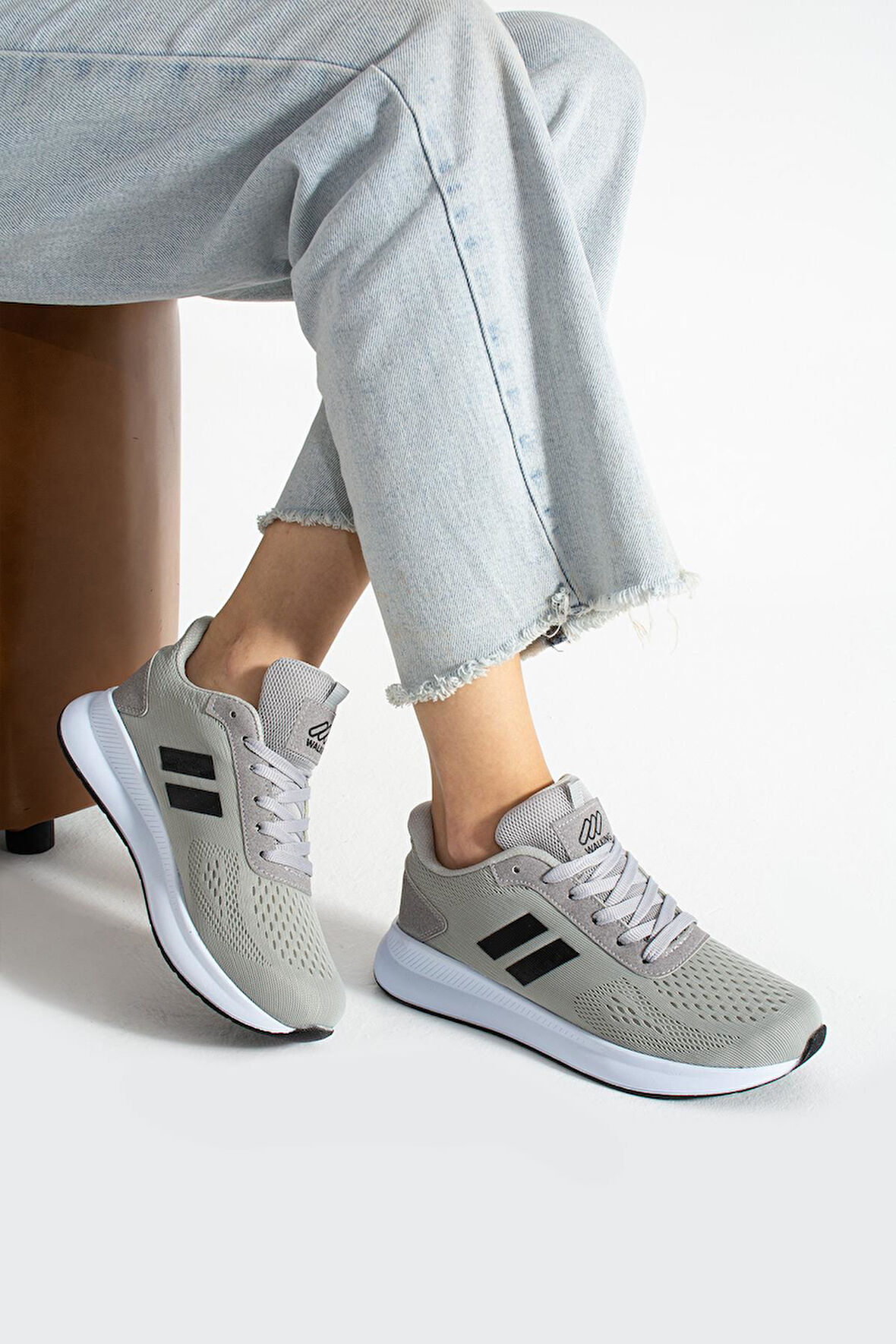 Kadın Sneaker Ayakkabı Hava Alan Konforlu ve Esnek Kullanışlı Hava Alan Ortapedik Spor Ayakkabı