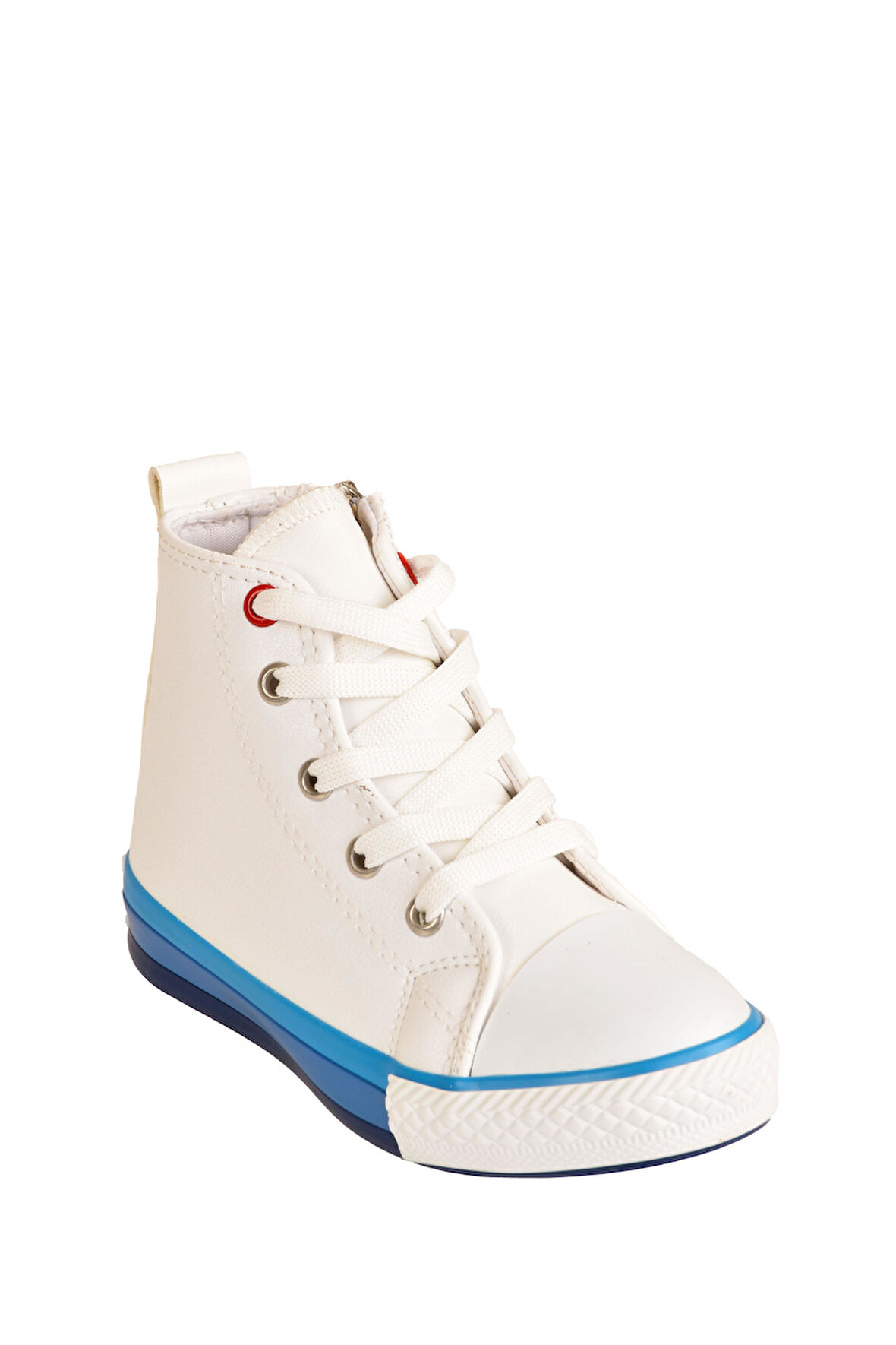 Unisex Çocuk Boğazlı Fermuarlı Hafif Anatomik Taban Cilt Spor Ayakkabı