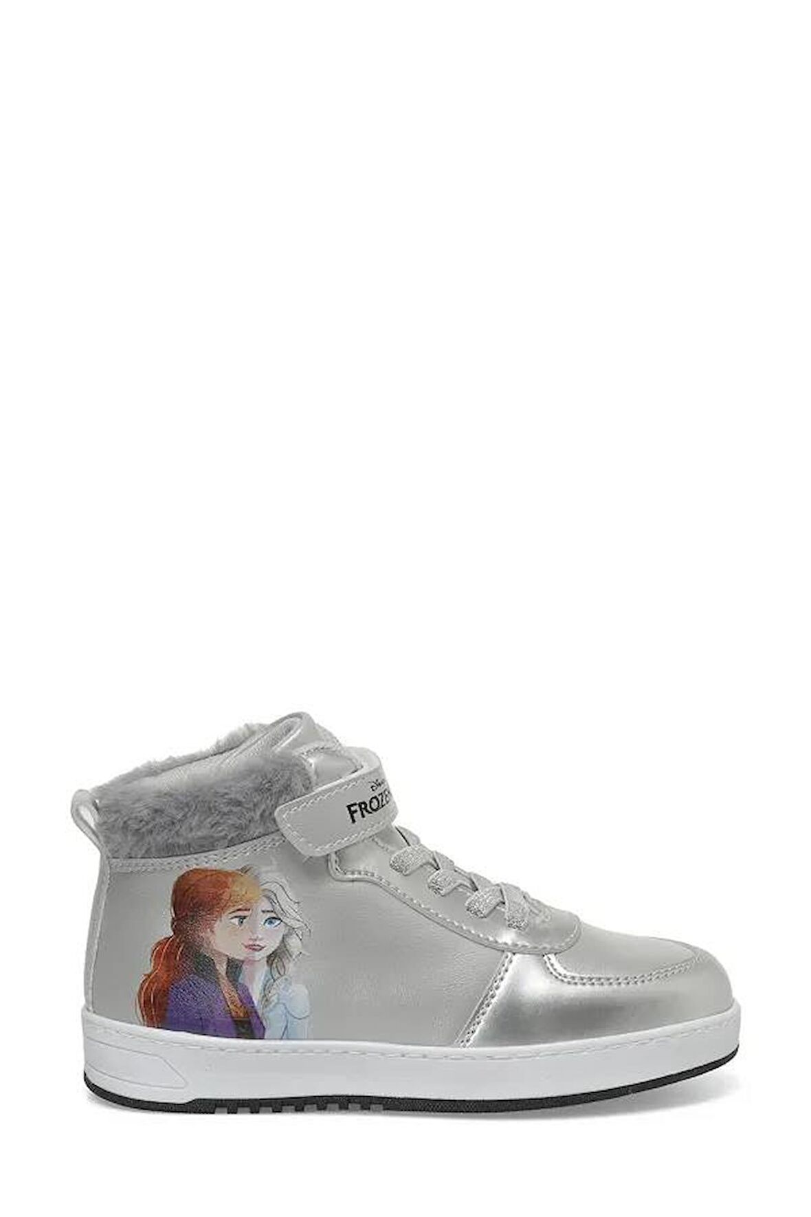 Frozen Gümüş Kız Çocuk High Sneaker