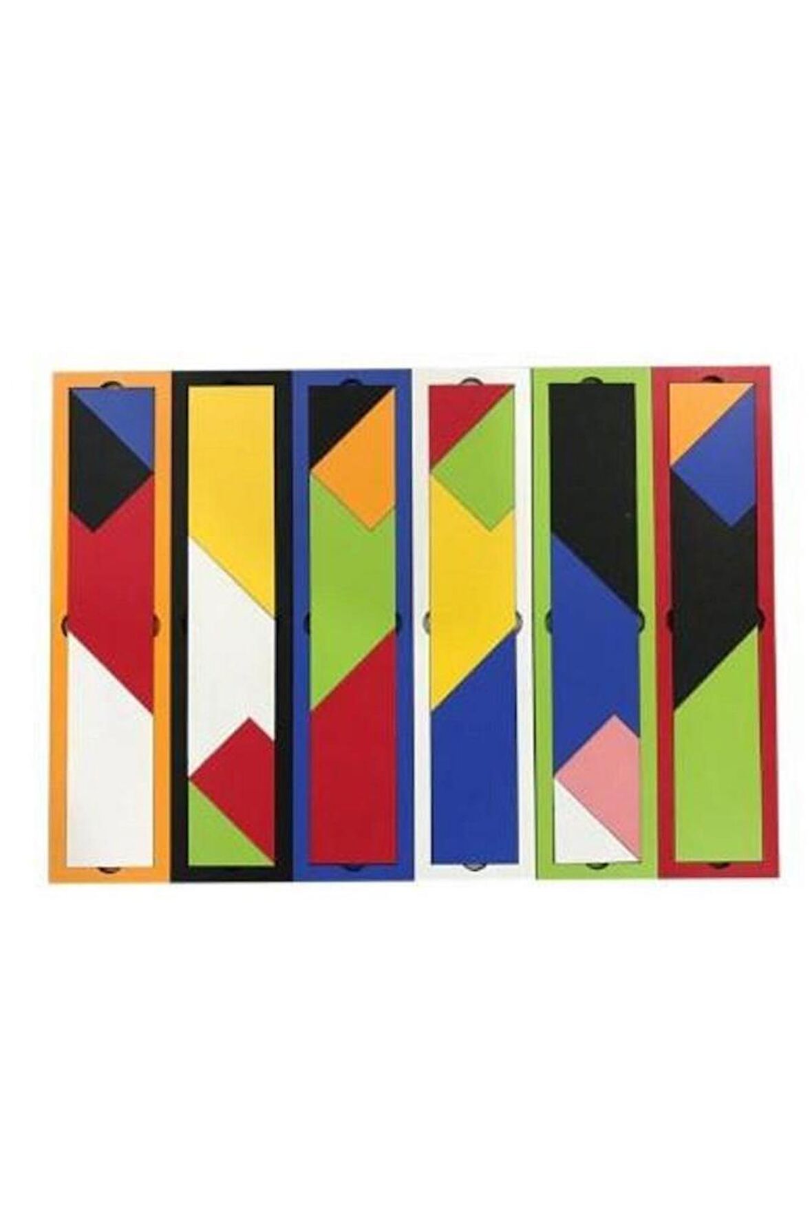 Ahşap T Tangram Zeka Oyunu 5.5x23.5cm