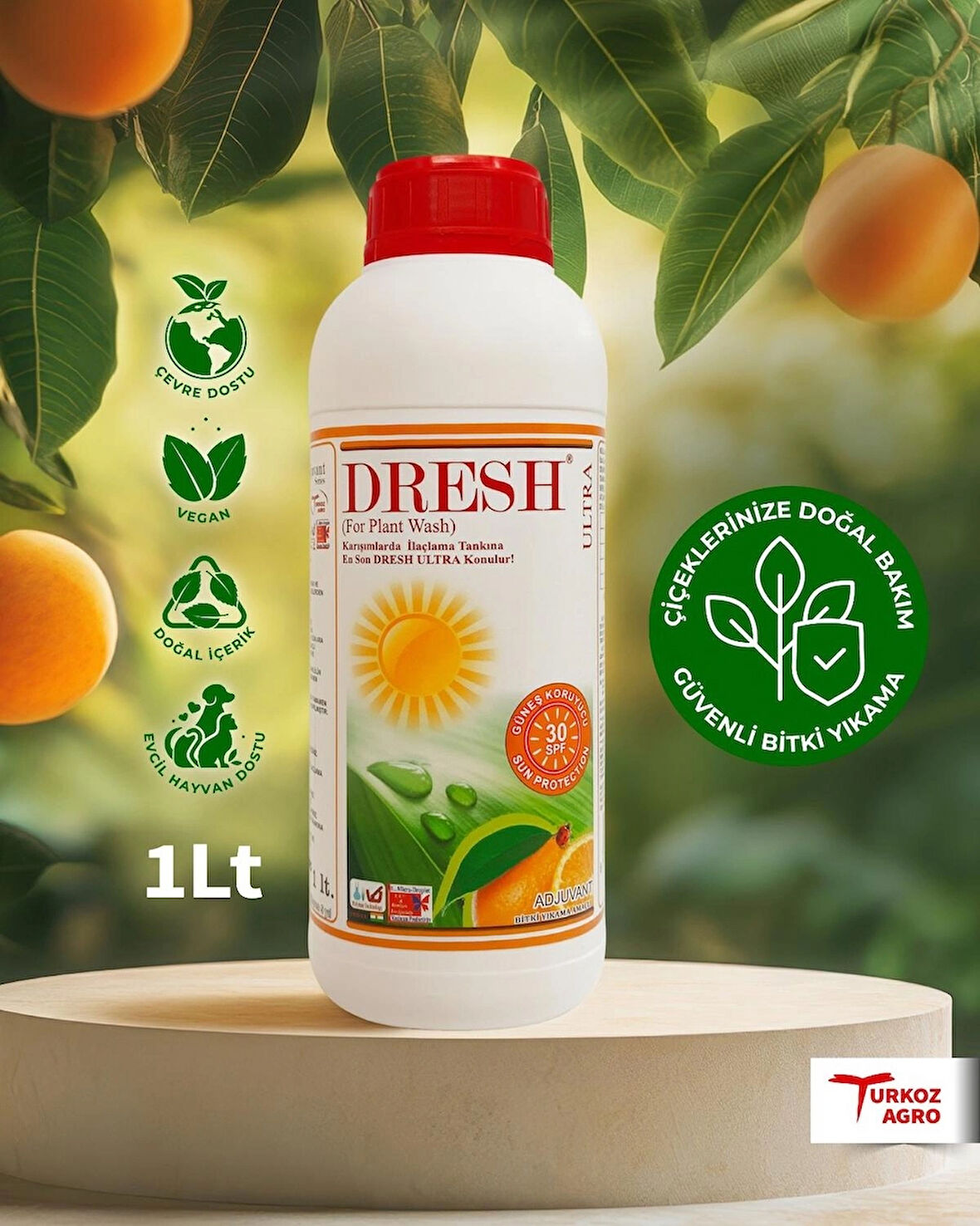 Dresh Ultra Neem Plus 1 Litre Zorlayıcı Koşullara Karşı Güçlü Destek