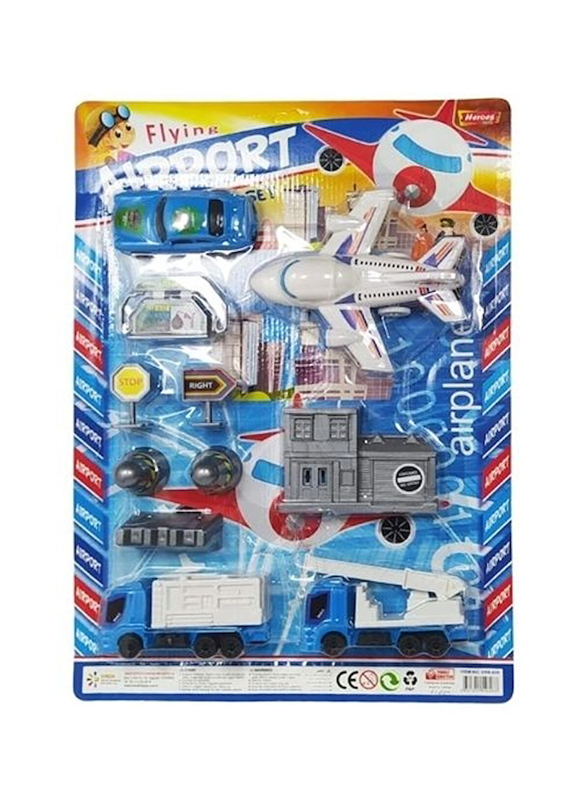 HEROES TOYS HAVALİMANI SETİ