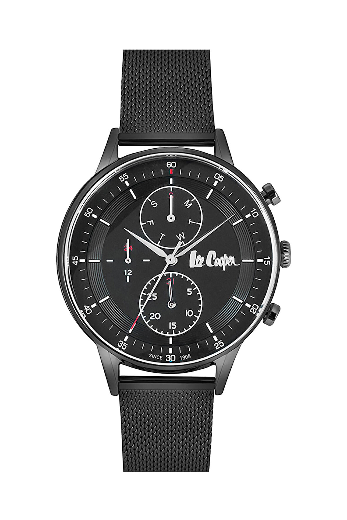 Lee Cooper LC06929.650 Hasır Çelik Erkek Kol Saati