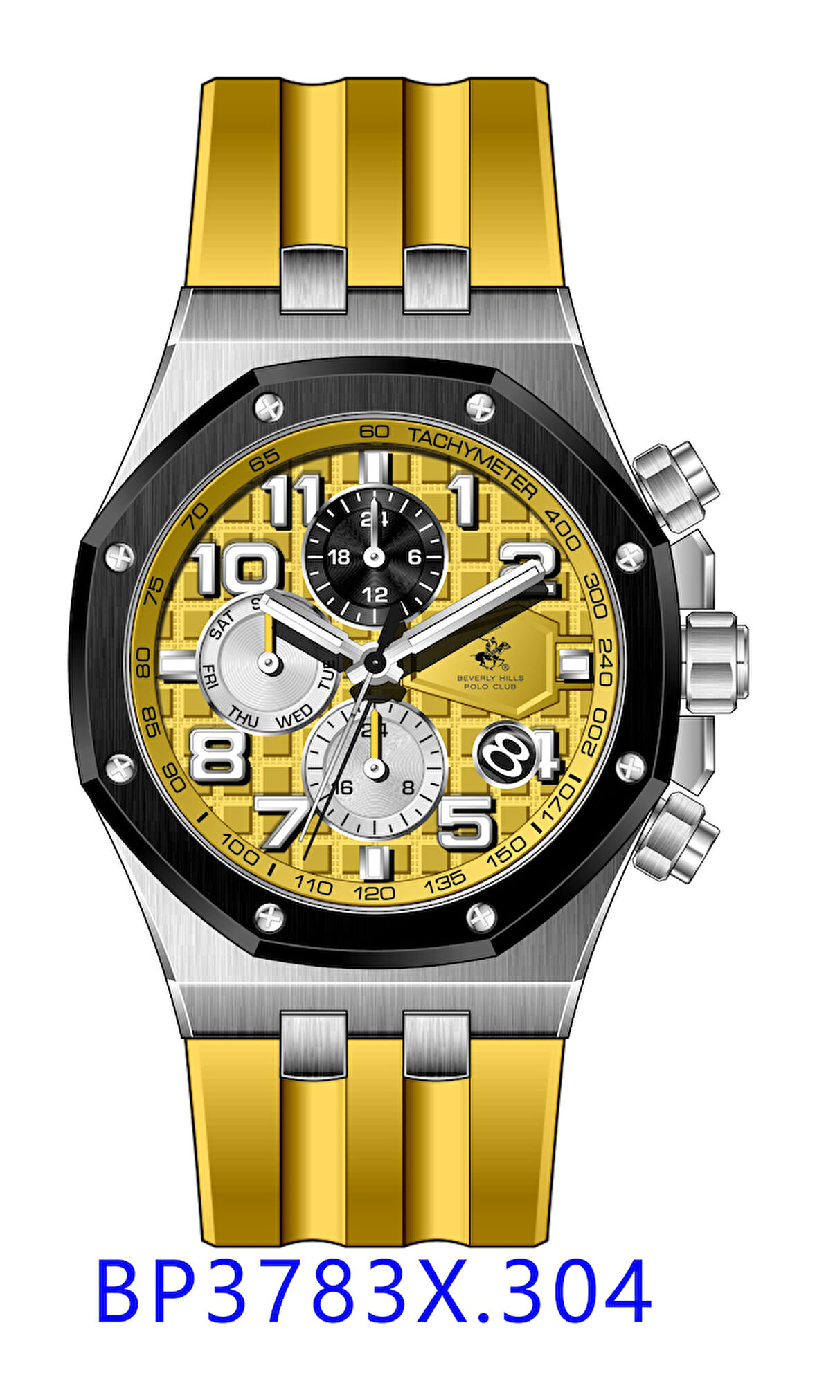 BEVERLY HILLS POLO CLUB BP3783X.304 Erkek Kol Saati