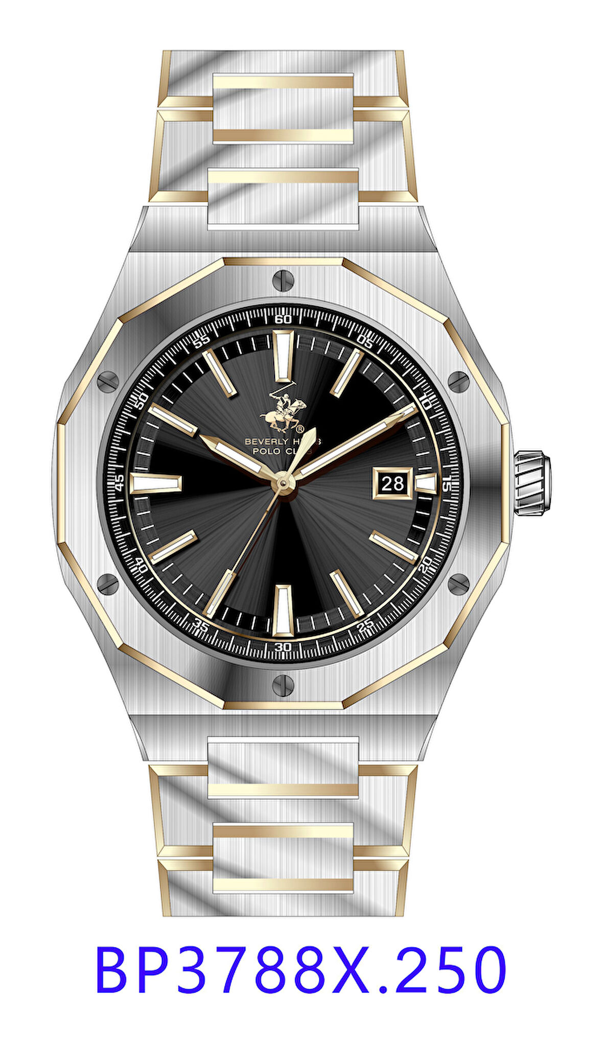 BEVERLY HILLS POLO CLUB BP3788X.250 Erkek Kol Saati