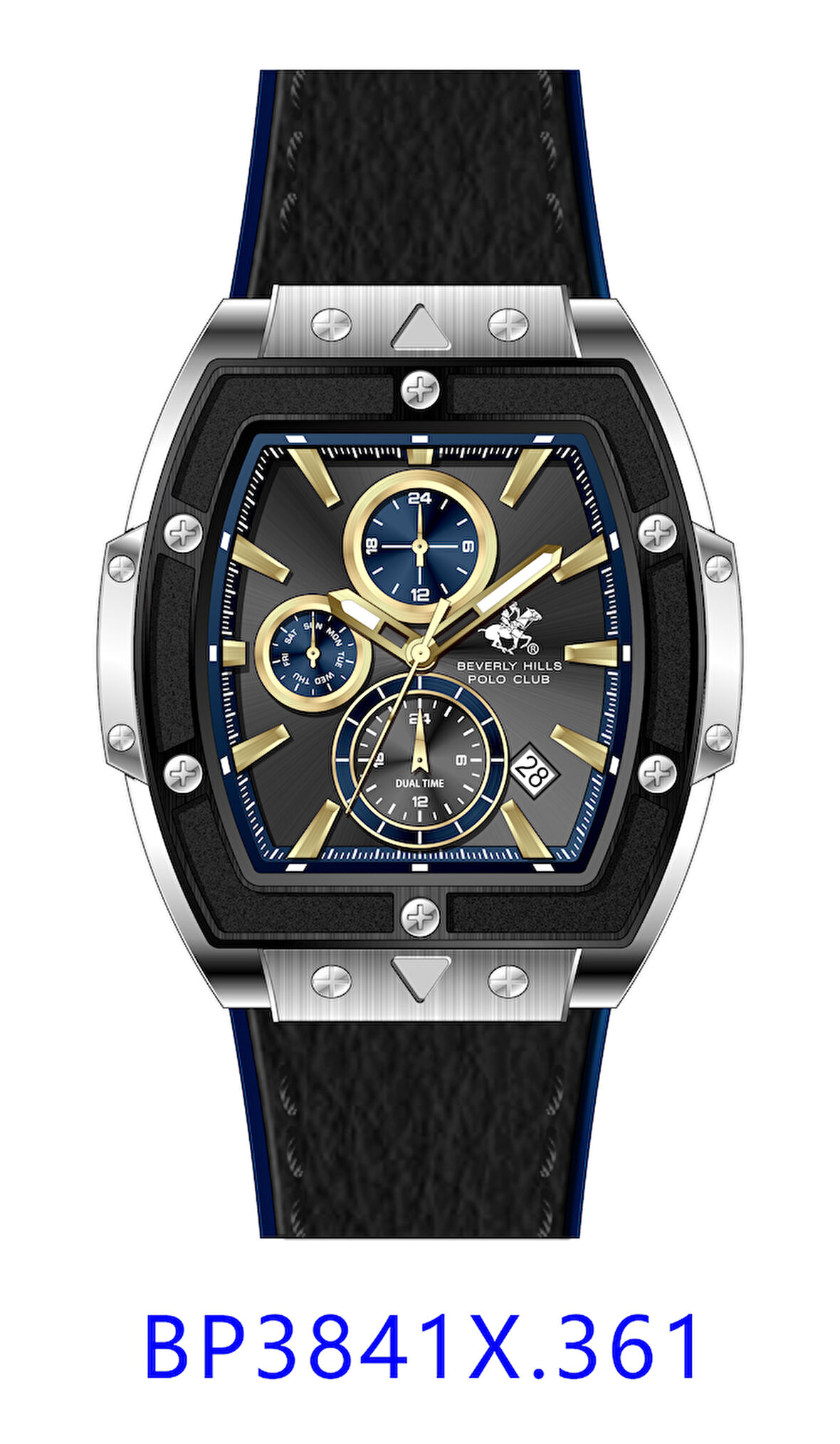 BEVERLY HILLS POLO CLUB BP3841X.361 Erkek Kol Saati