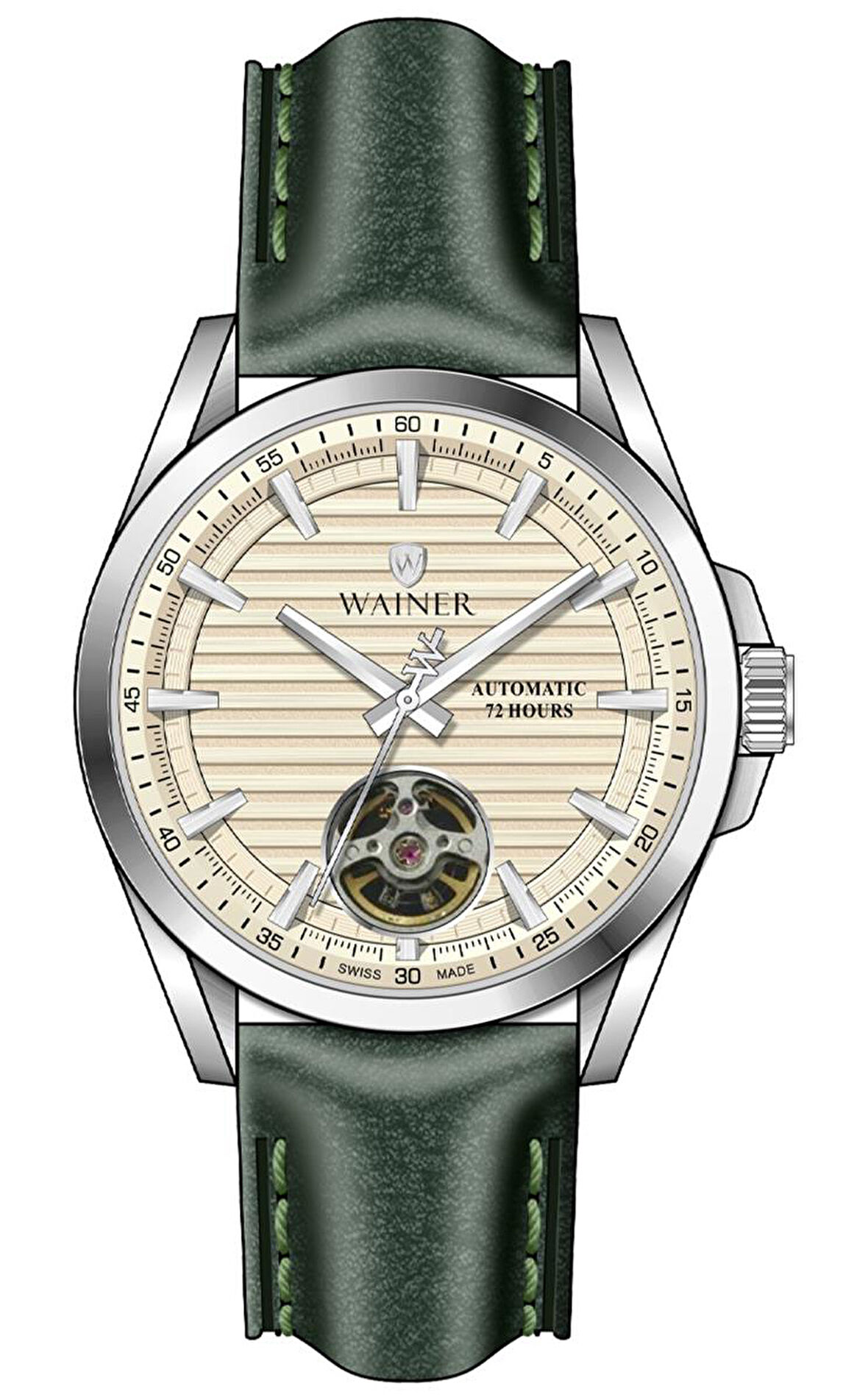 Wainer WA.25400-E Otomatik Erkek Kol Saati