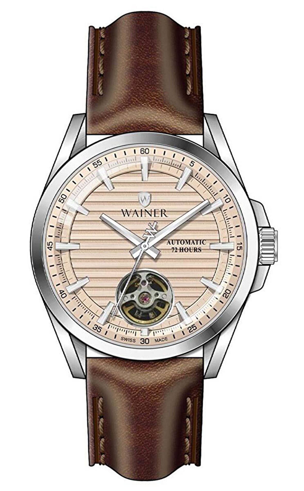 Wainer WA.25400-F Otomatik Erkek Kol Saati