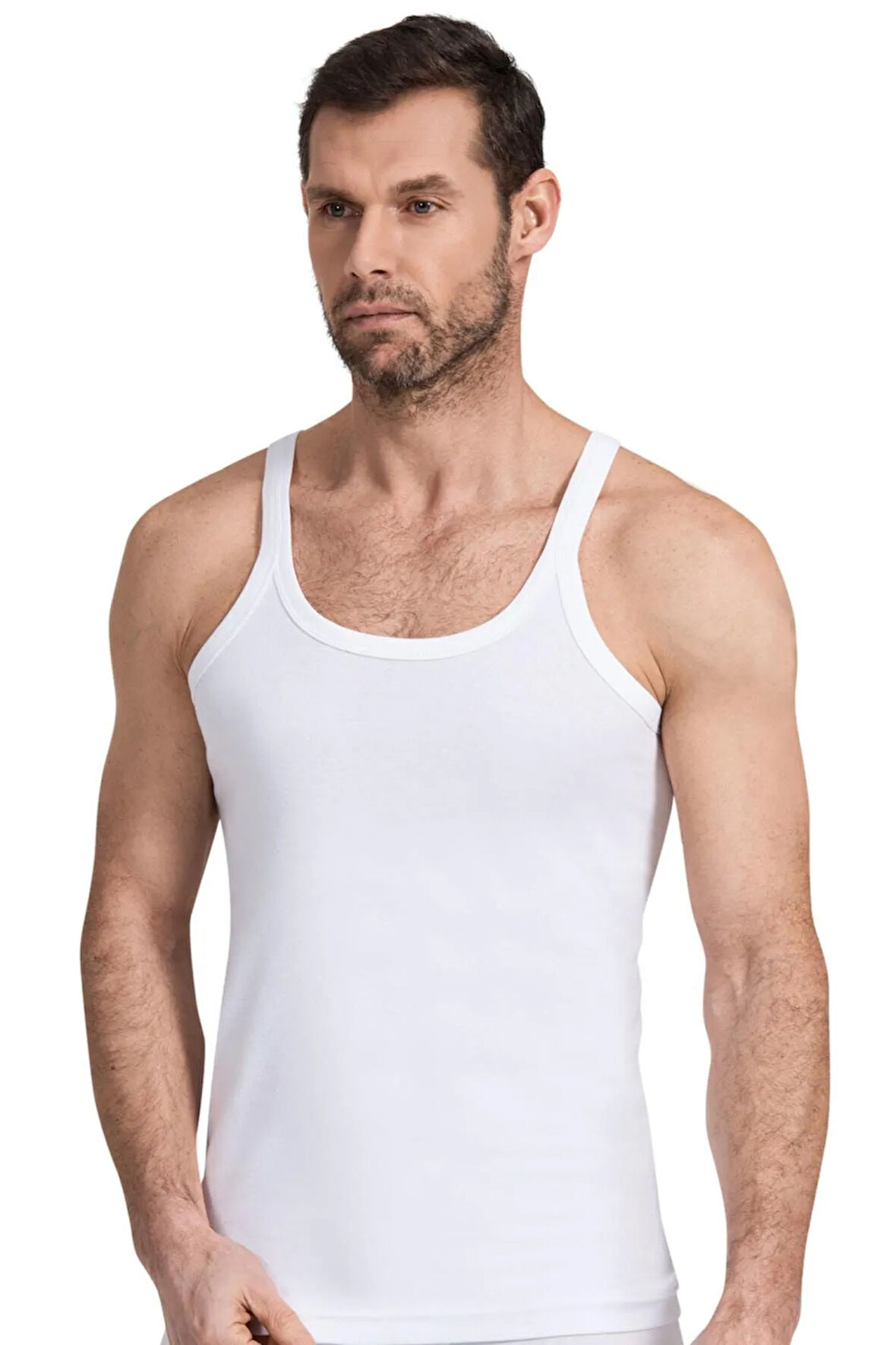 Erkek Atlet Ince Askılı Ribana Atlet 3'lü Paket Pariaso Home