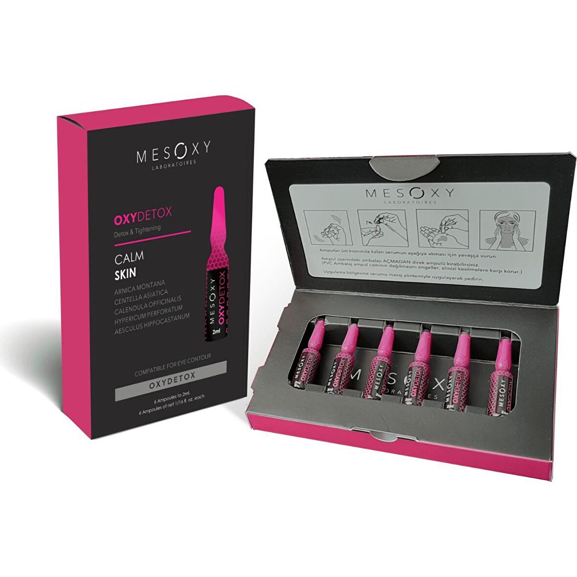 Mesoxy Oxydetox Sıkılaştırıcı Serum 6x2 ml