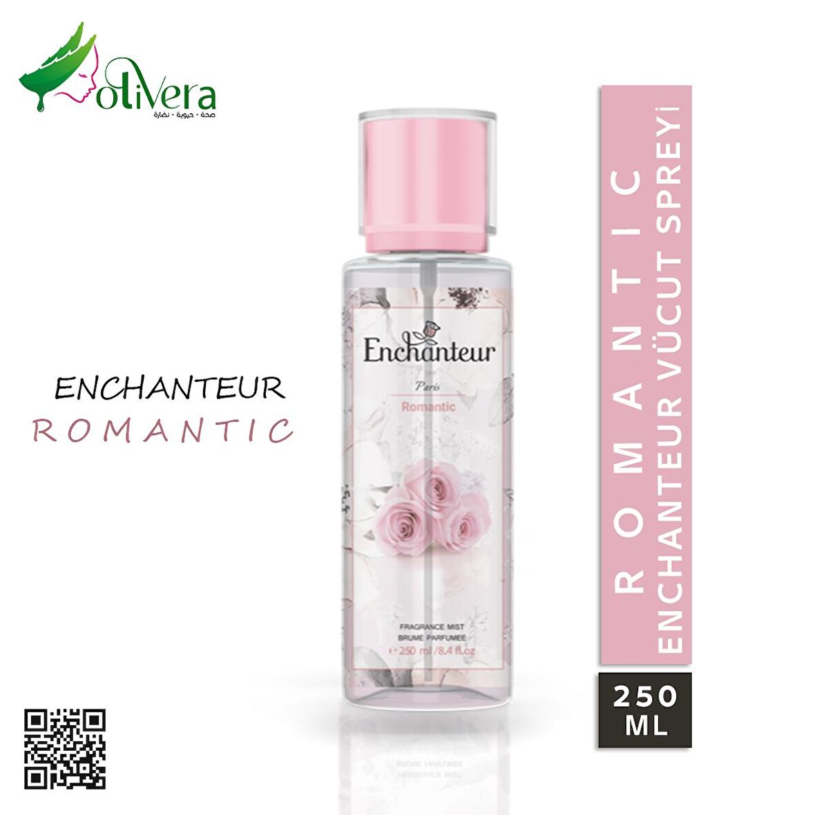 ROMANTIC- Body Splash Enchanteur- vücut spreyi 250 ml