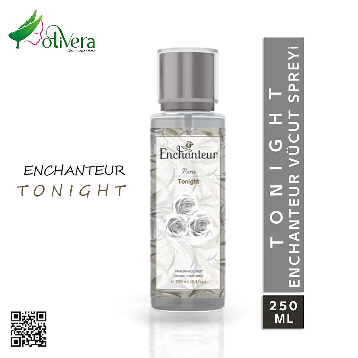 TONIGHT-  Body Splash Enchanteur vücut spreyi 250 ml