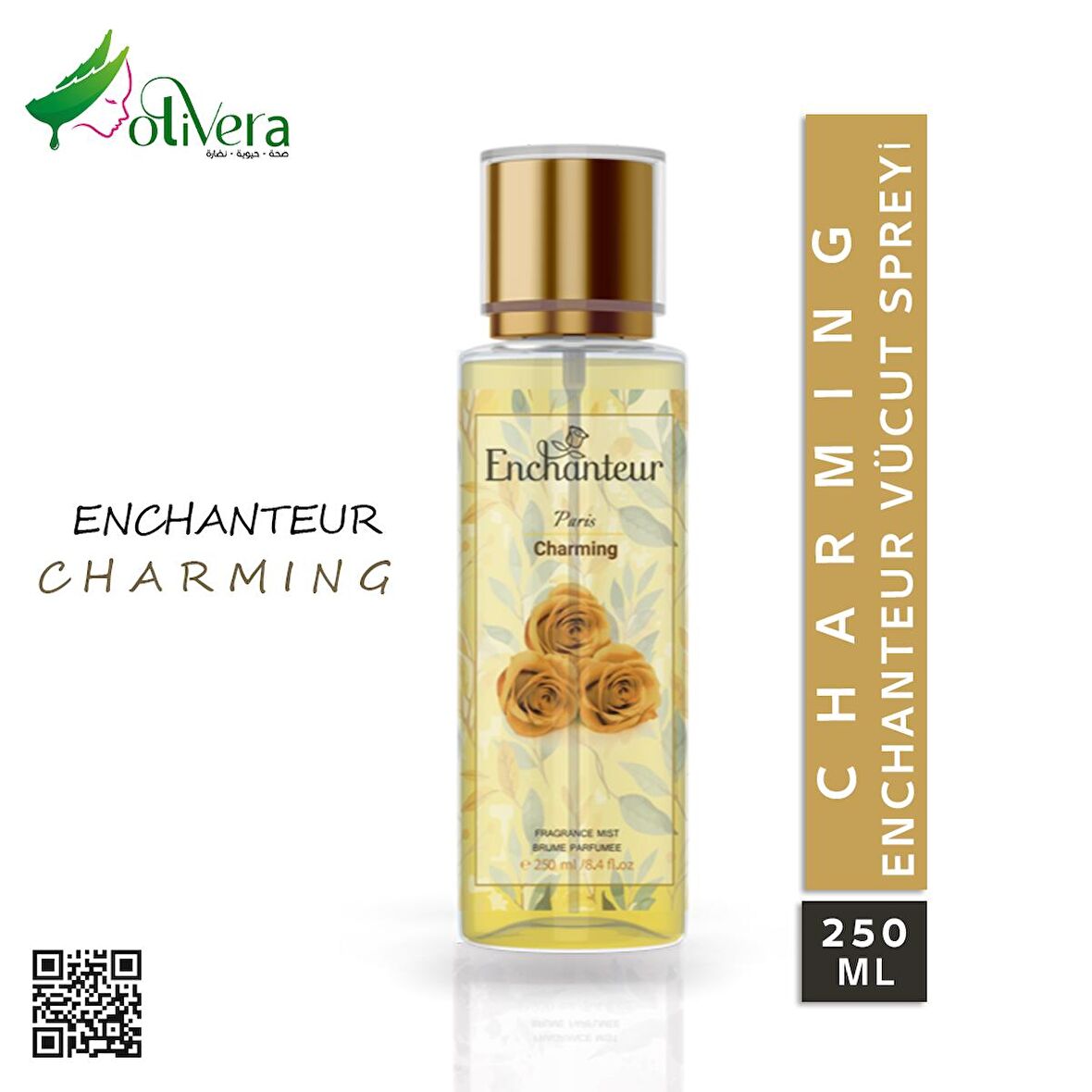 CHARMING- Body Splash Enchanteur vücut spreyi 250 ml