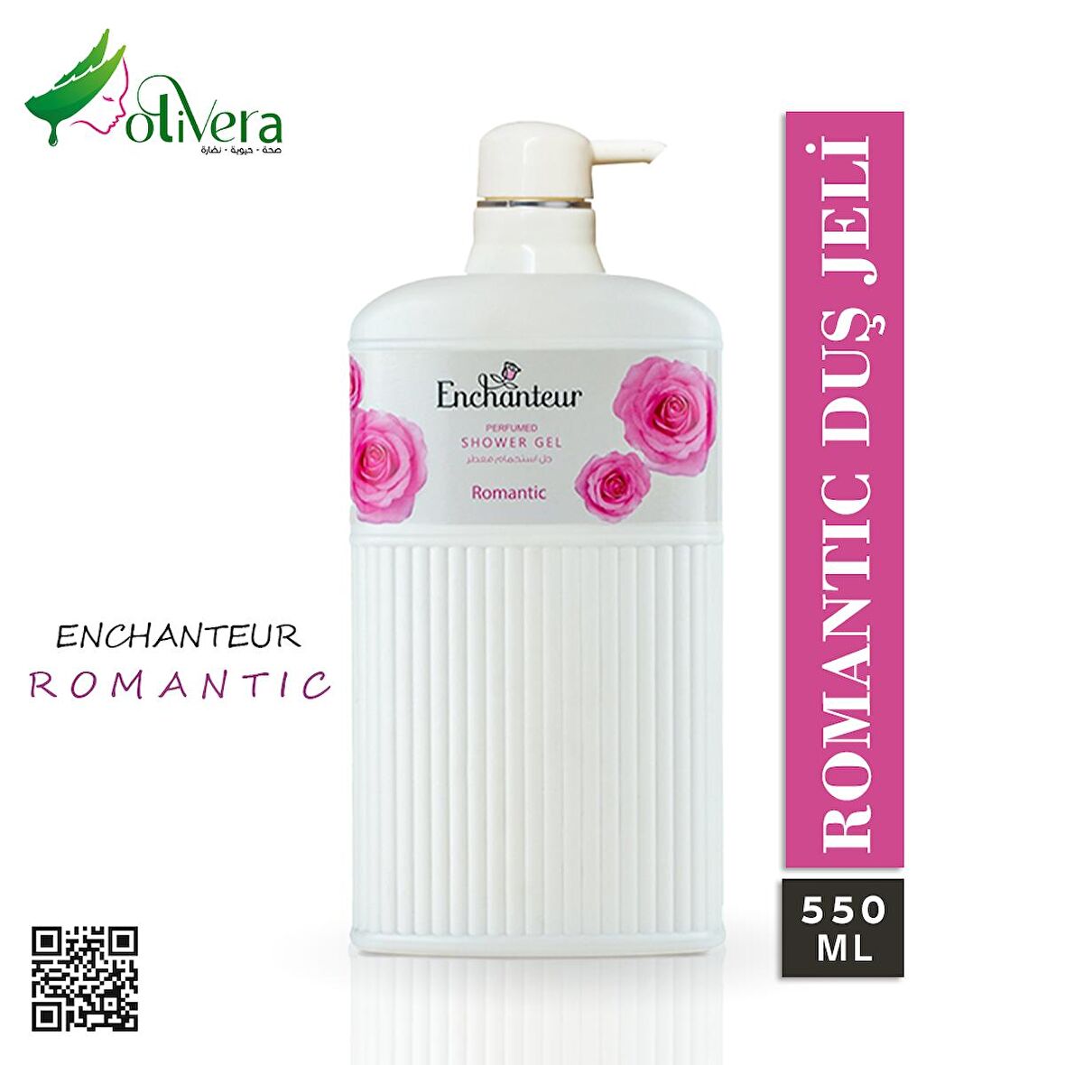 ROMANTIC - Enchanteur  Duş Jeli  550 ml
