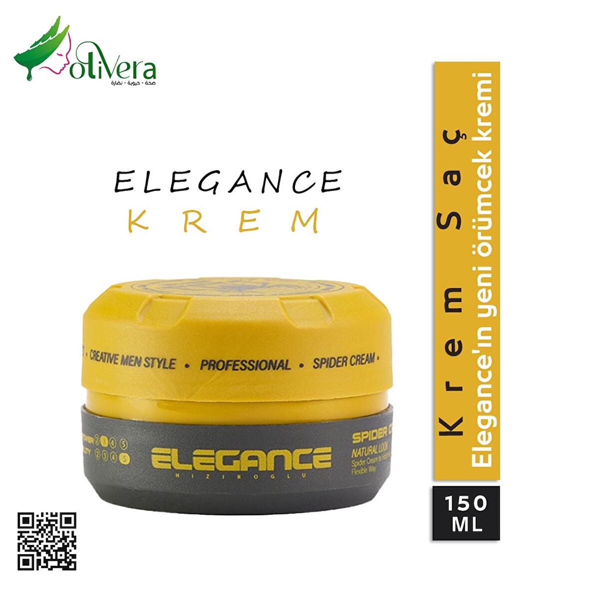 Elegance Yeni Örümcek Kremi  150ML