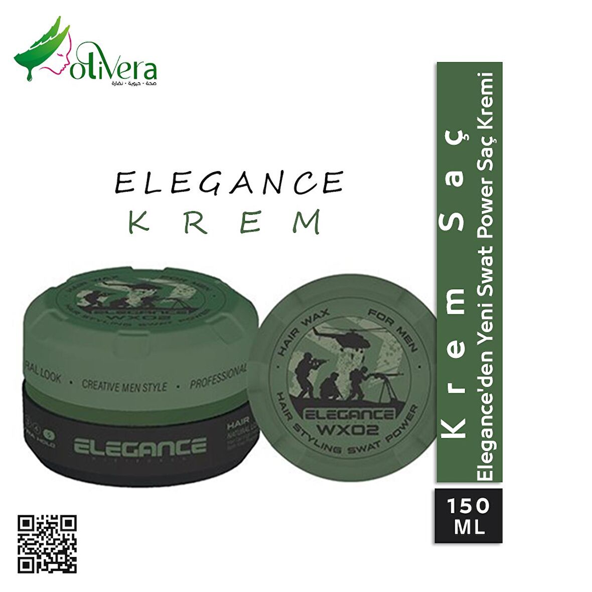 Elegance New Swat Power Saç Kremi 150ml