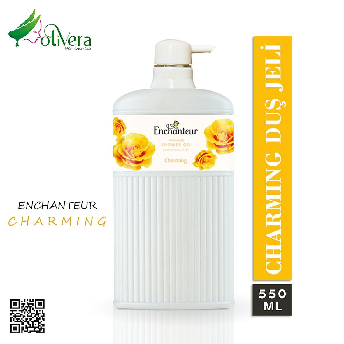 CHARMING - Enchanteur  Duş Jeli  550 ml