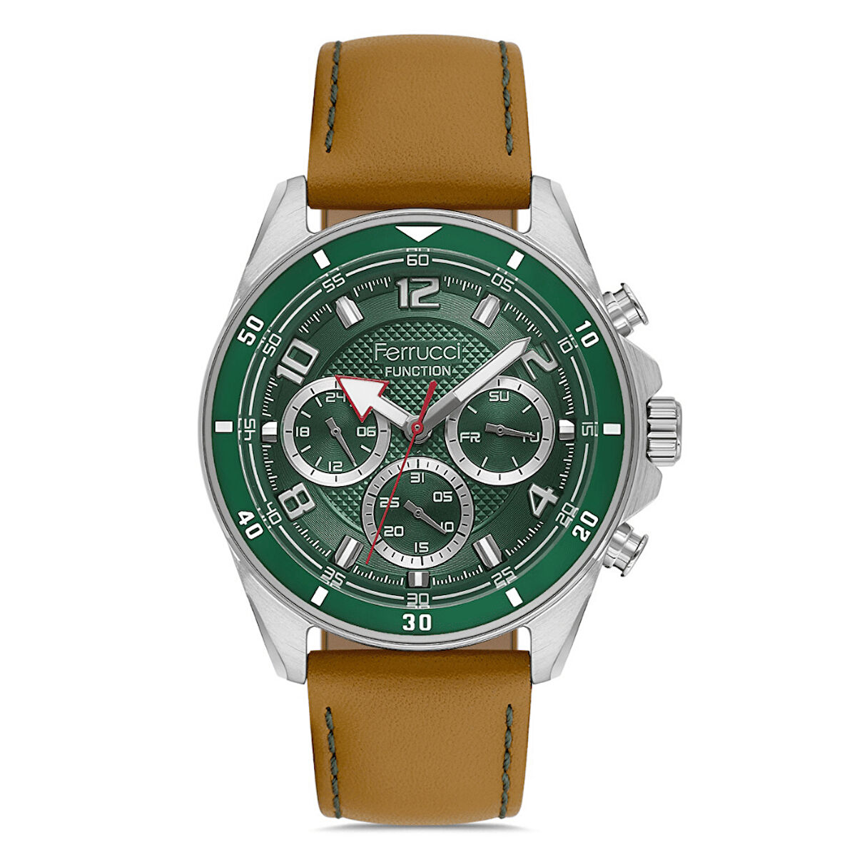 Ferrucci FER.03465K.05 Deri Kordon Erkek Kol Saati