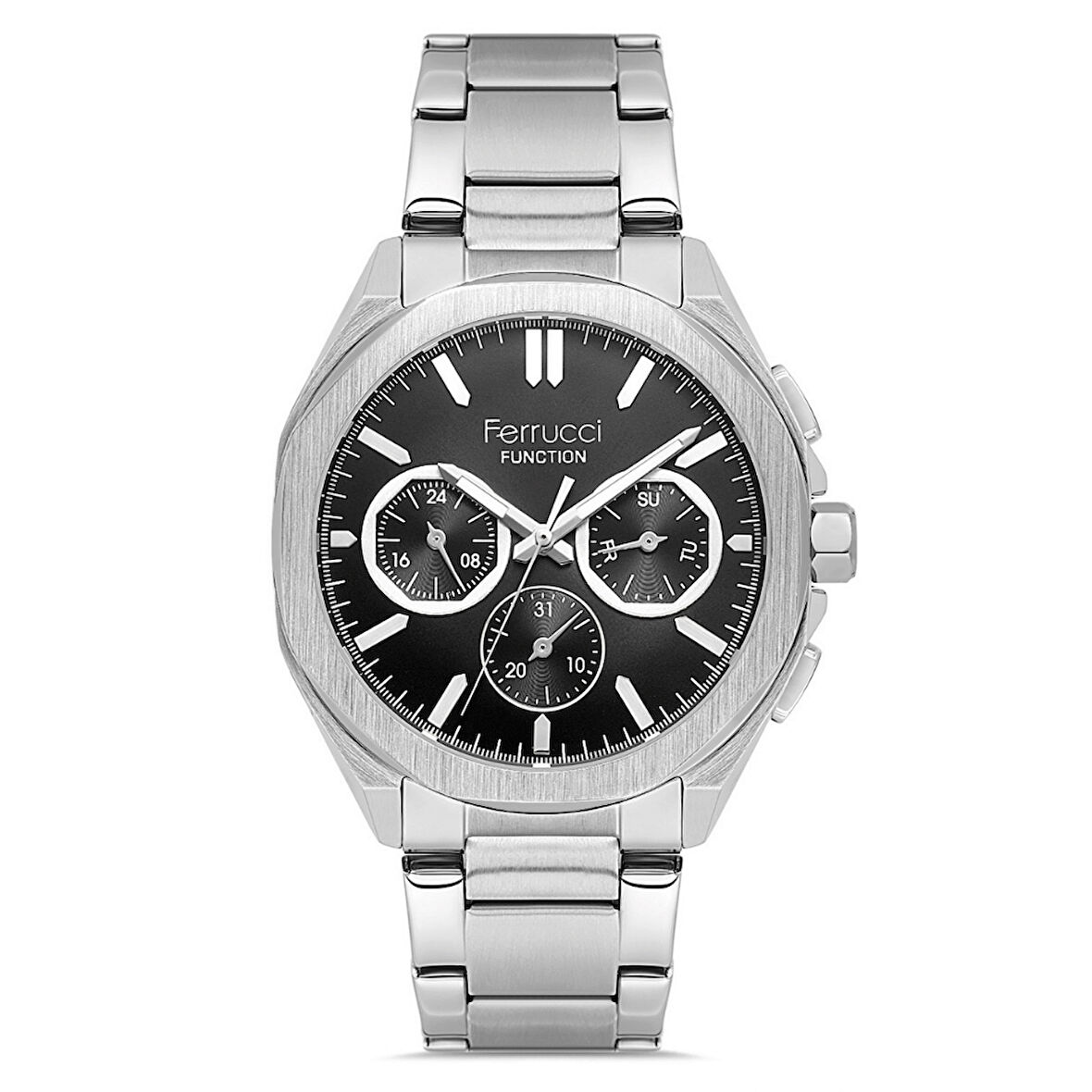 Ferrucci FER.03551M.01 Çelik Kordon Erkek Kol Saati