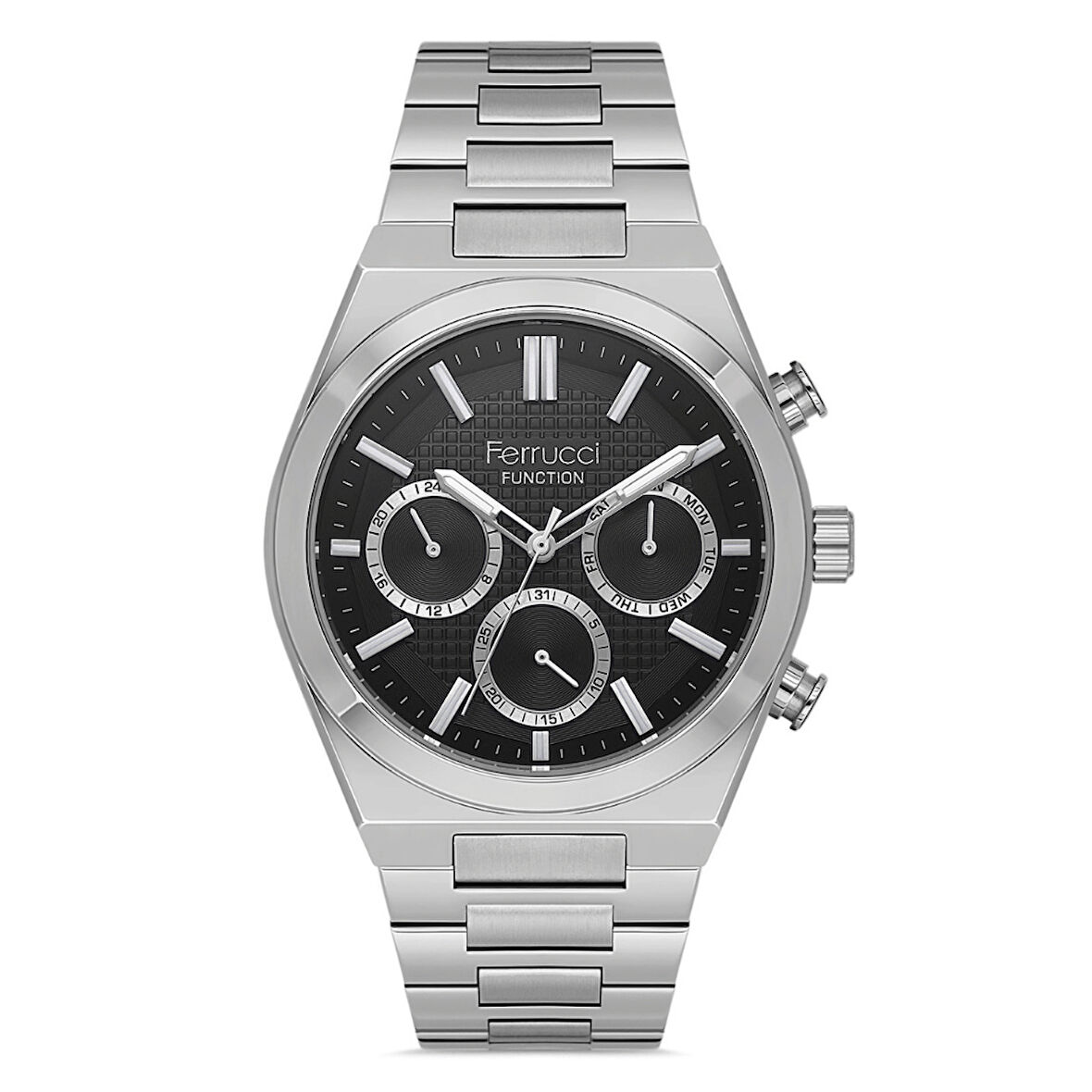 Ferrucci FER.03503M.01 Çelik Kordon Erkek Kol Saati