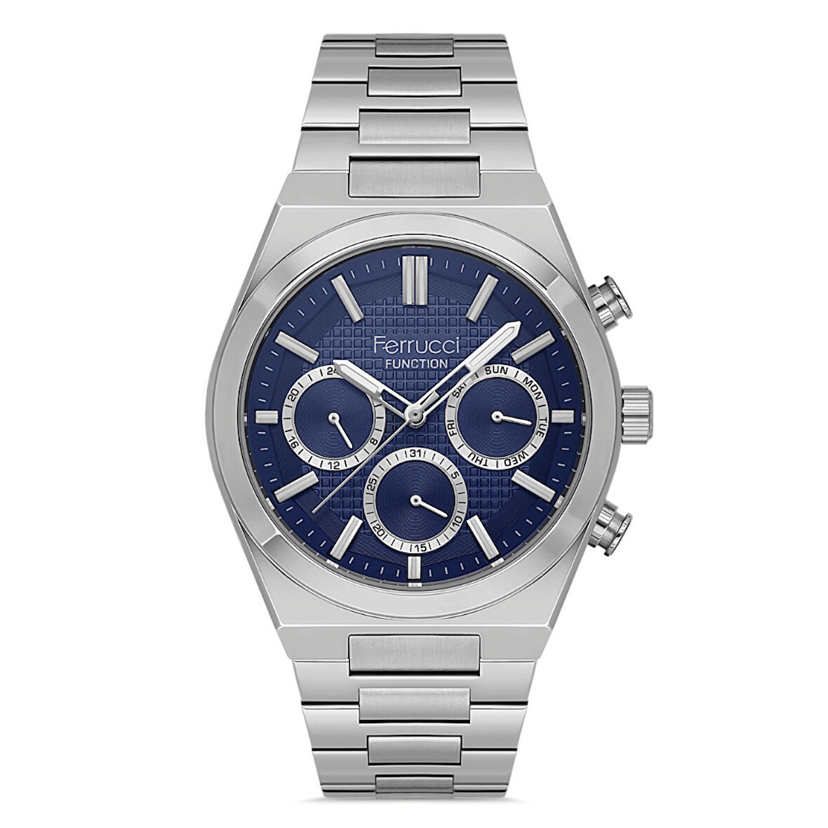 Ferrucci FER.03503M.02 Çelik Kordon Erkek Kol Saati