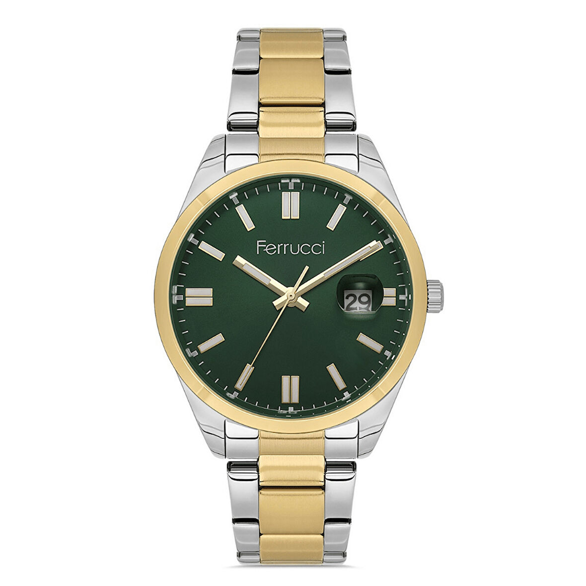 Ferrucci FER.03622M.05 Çelik Kordon Erkek Kol Saati