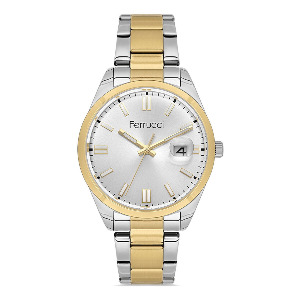 Ferrucci FER.03622M.07 Çelik Kordon Erkek Kol Saati