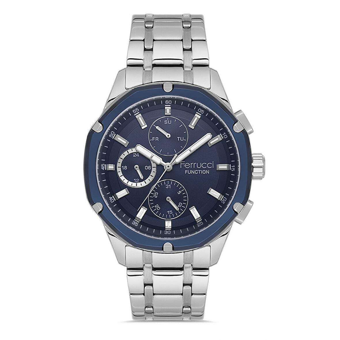 Ferrucci FER.03569M.03 Çelik Kordon Erkek Kol Saati