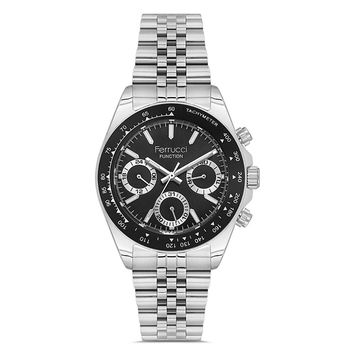 Ferrucci FER.03648M.04 Çelik Kordon Erkek Kol Saati