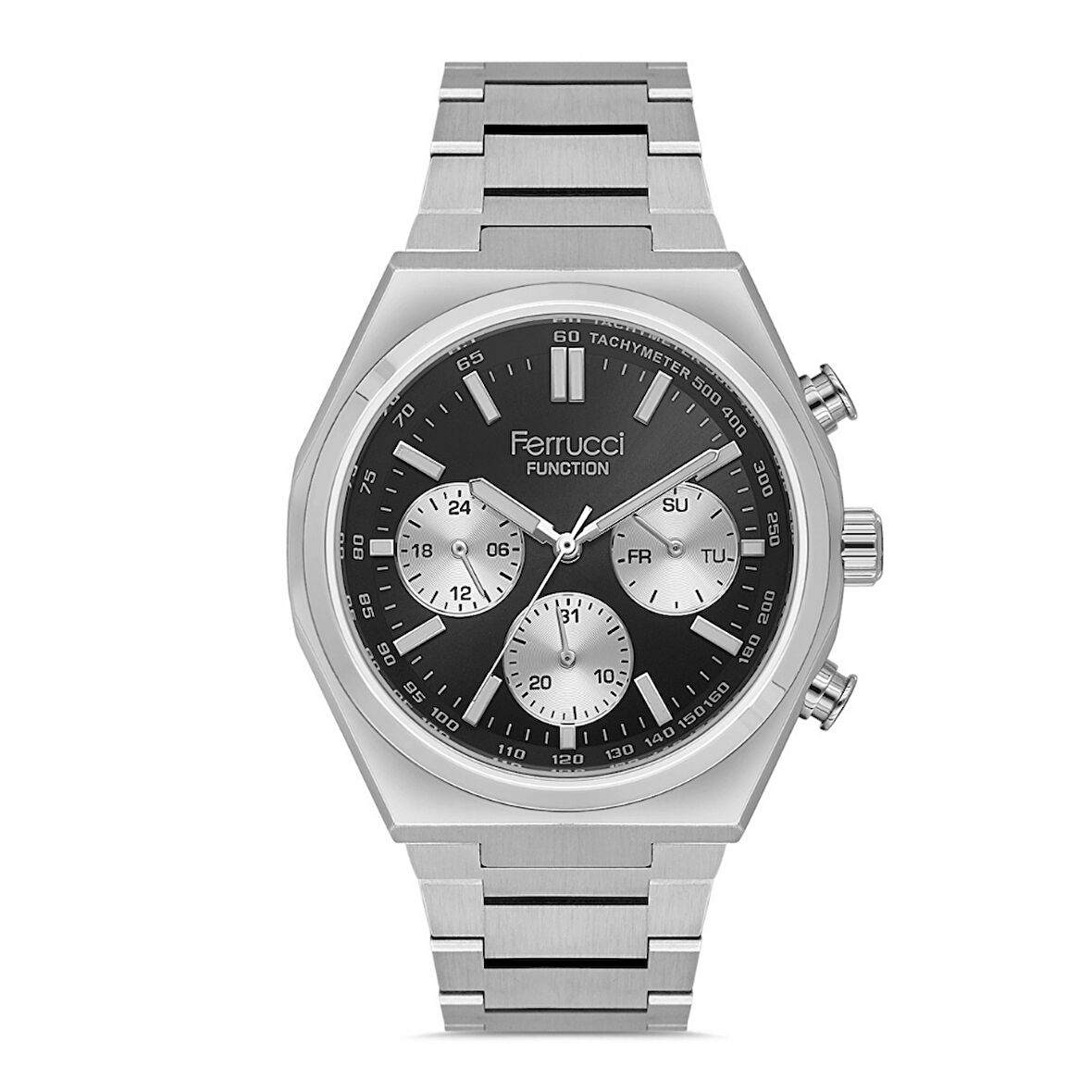Ferrucci FER.03610M.01 Çelik Kordon Erkek Kol Saati