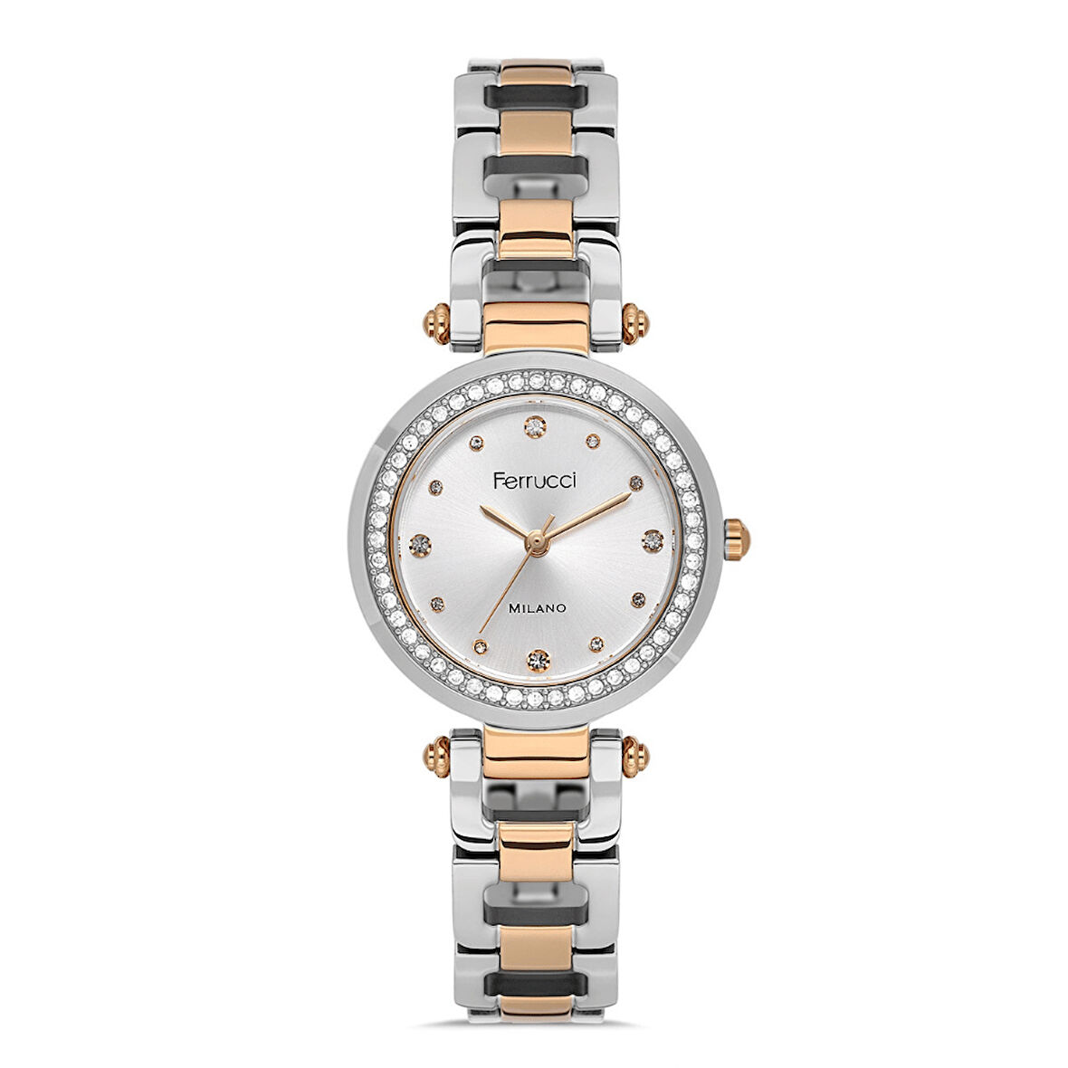 Ferrucci FER.03629M.06 Çelik Kordon Kadın Kol Saati