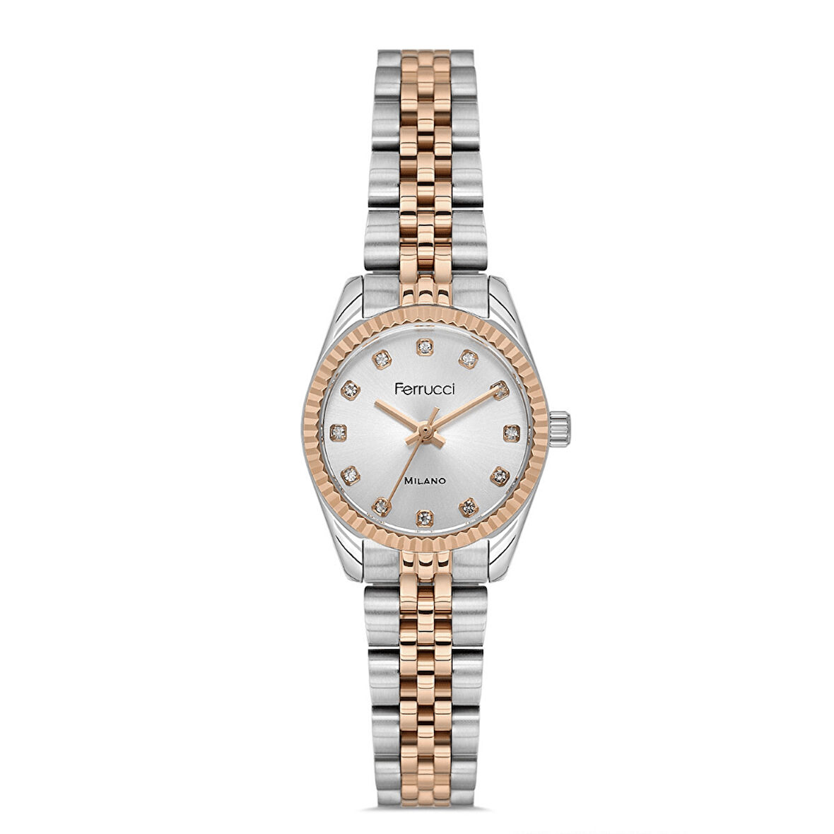 Ferrucci FER.03630M.05 Çelik Kordon Kadın Kol Saati