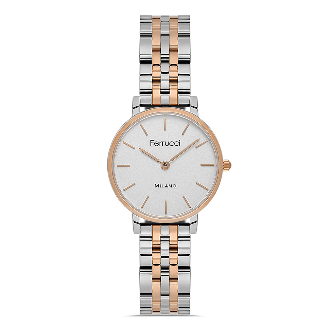 Ferrucci FER.03620M.03 Çelik Kordon Kadın Kol Saati
