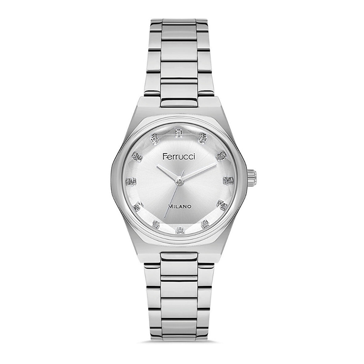 Ferrucci FER.03378M.01 Çelik Kordon Kadın Kol Saati