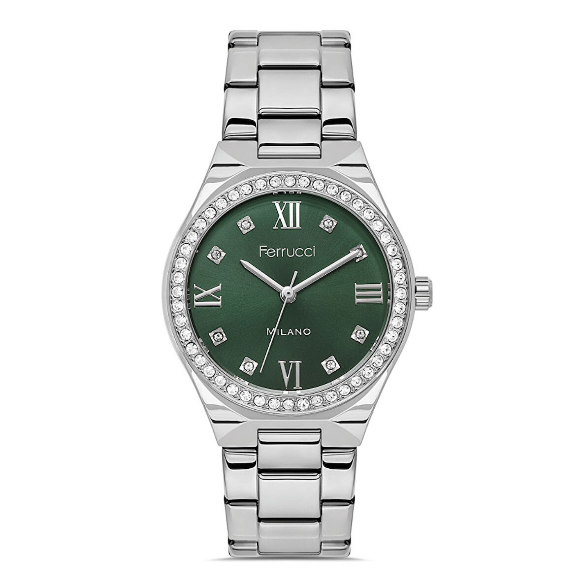 Ferrucci FER.03480M.02 Çelik Kordon Kadın Kol Saati