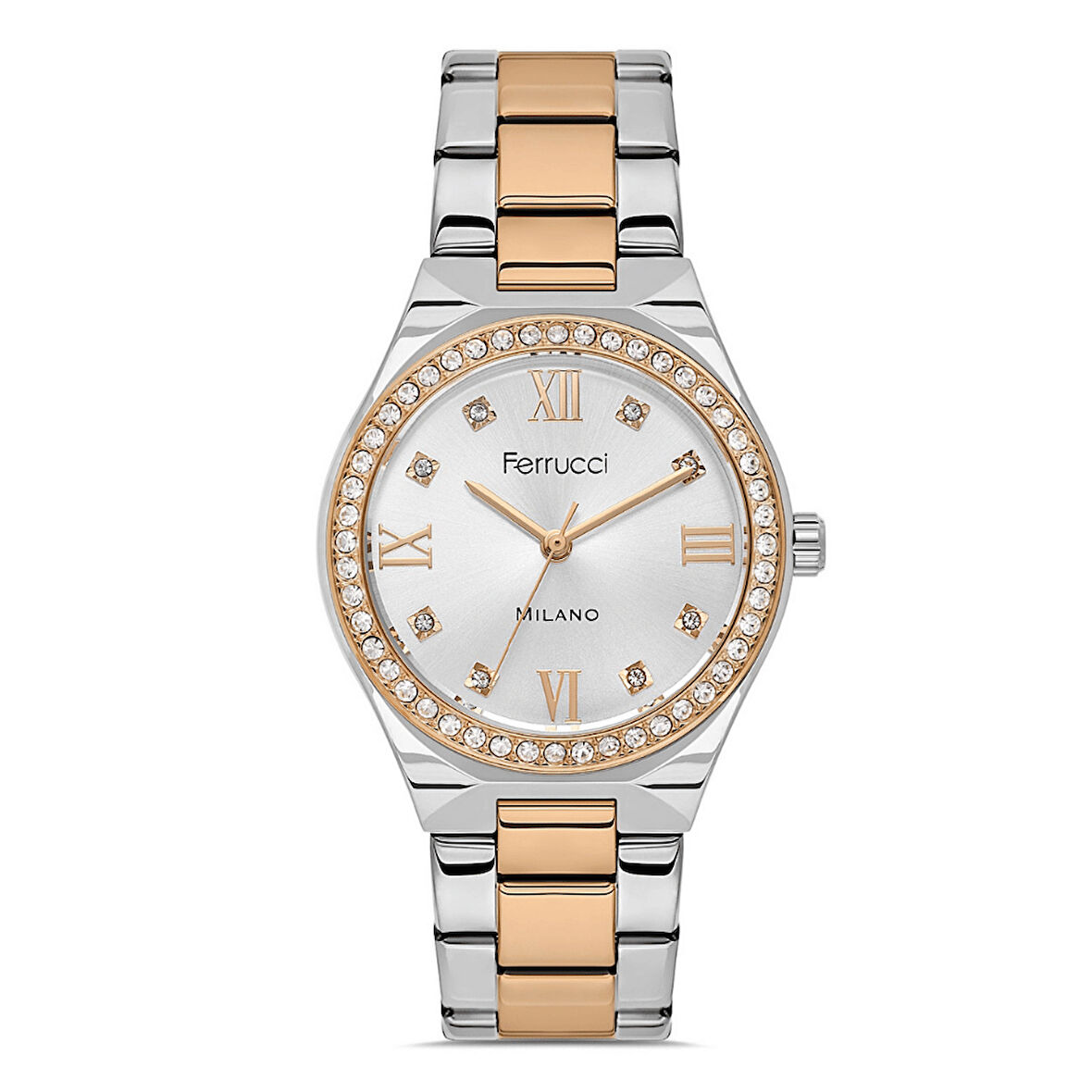 Ferrucci FER.03480M.05 Çelik Kordon Kadın Kol Saati