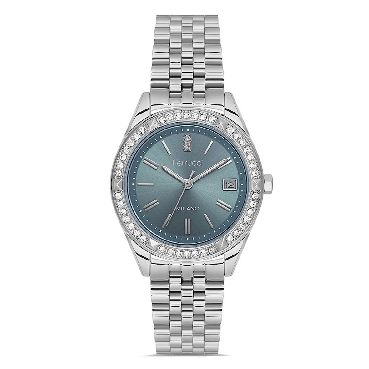 Ferrucci FER.01128M.02 Çelik Kordon Kadın Kol Saati