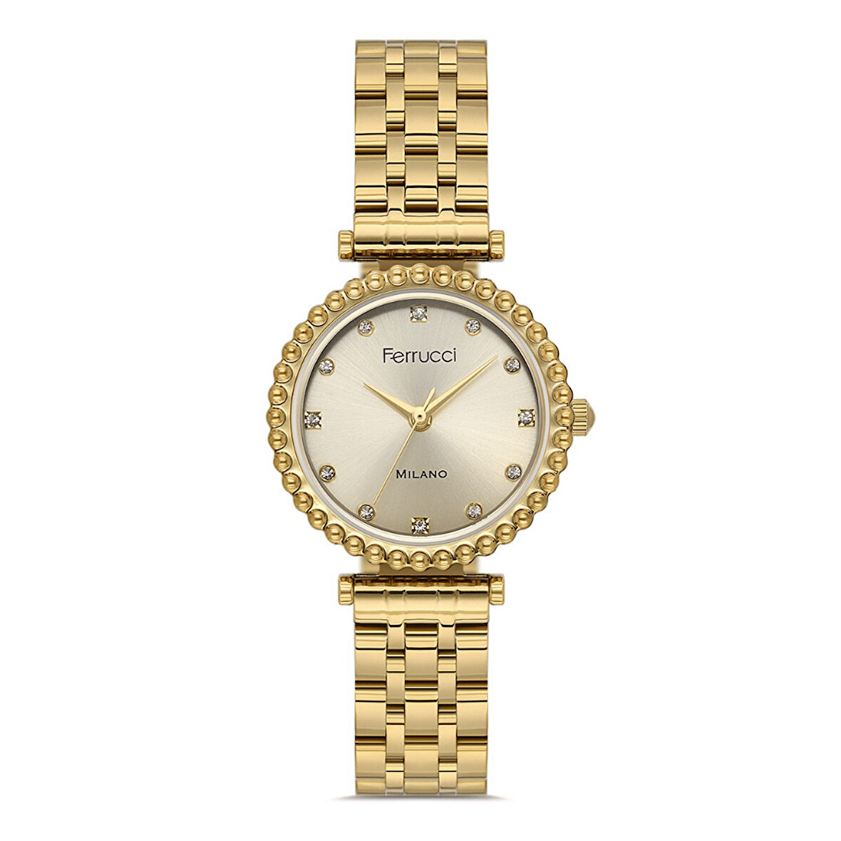 Ferrucci FER.03614M.02 Çelik Kordon Kadın Kol Saati