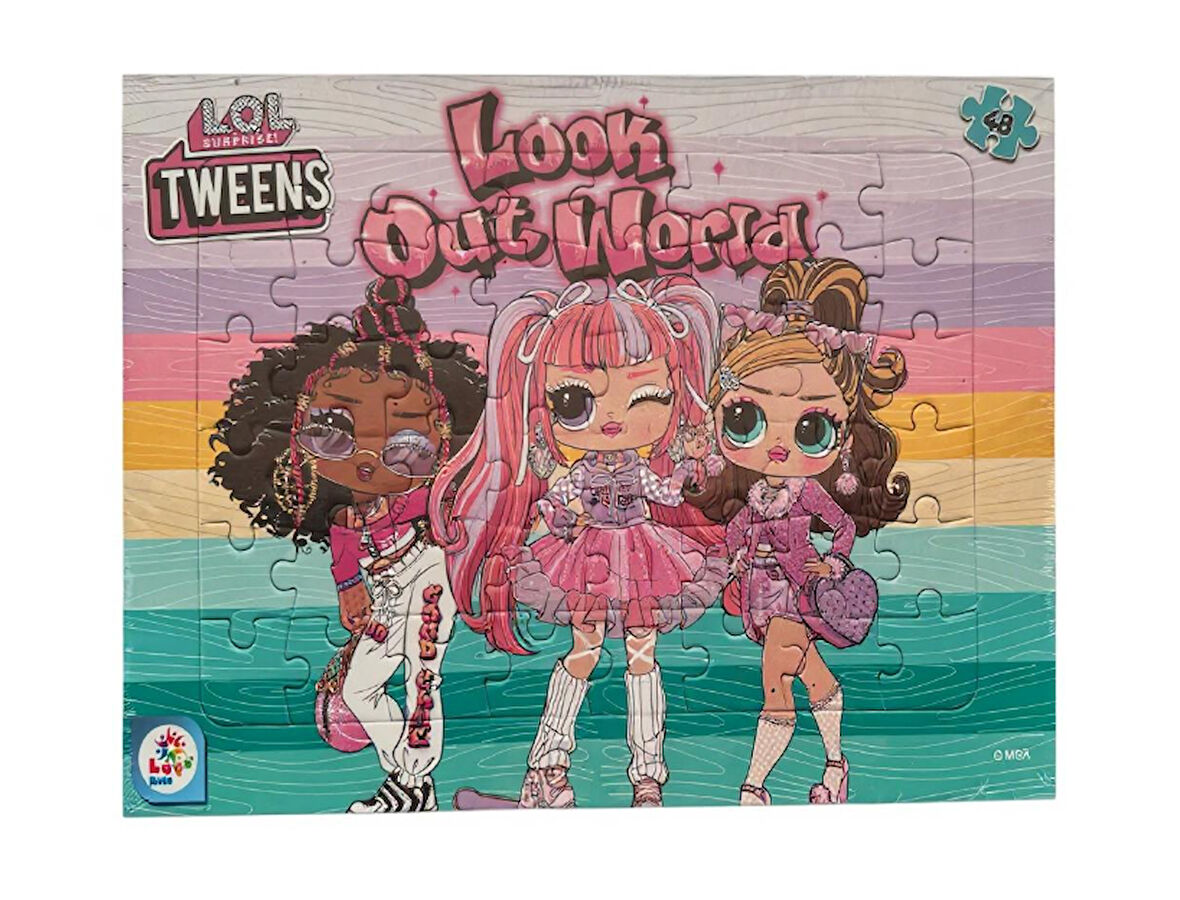 LOL  48 Parça frame Puzzle