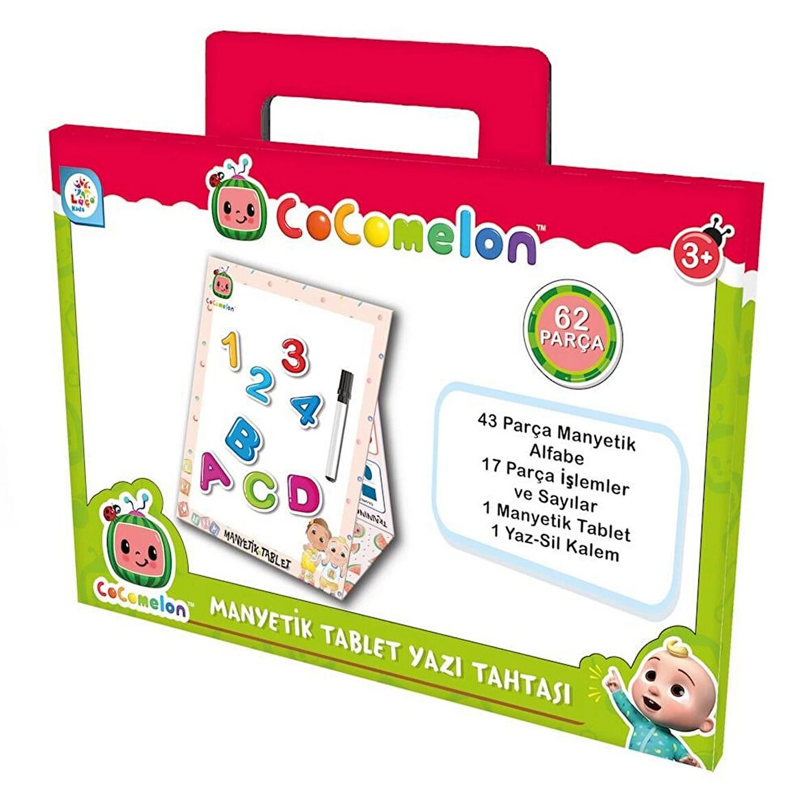 Cocomelon Manyetik Tablet Eğitim Seti