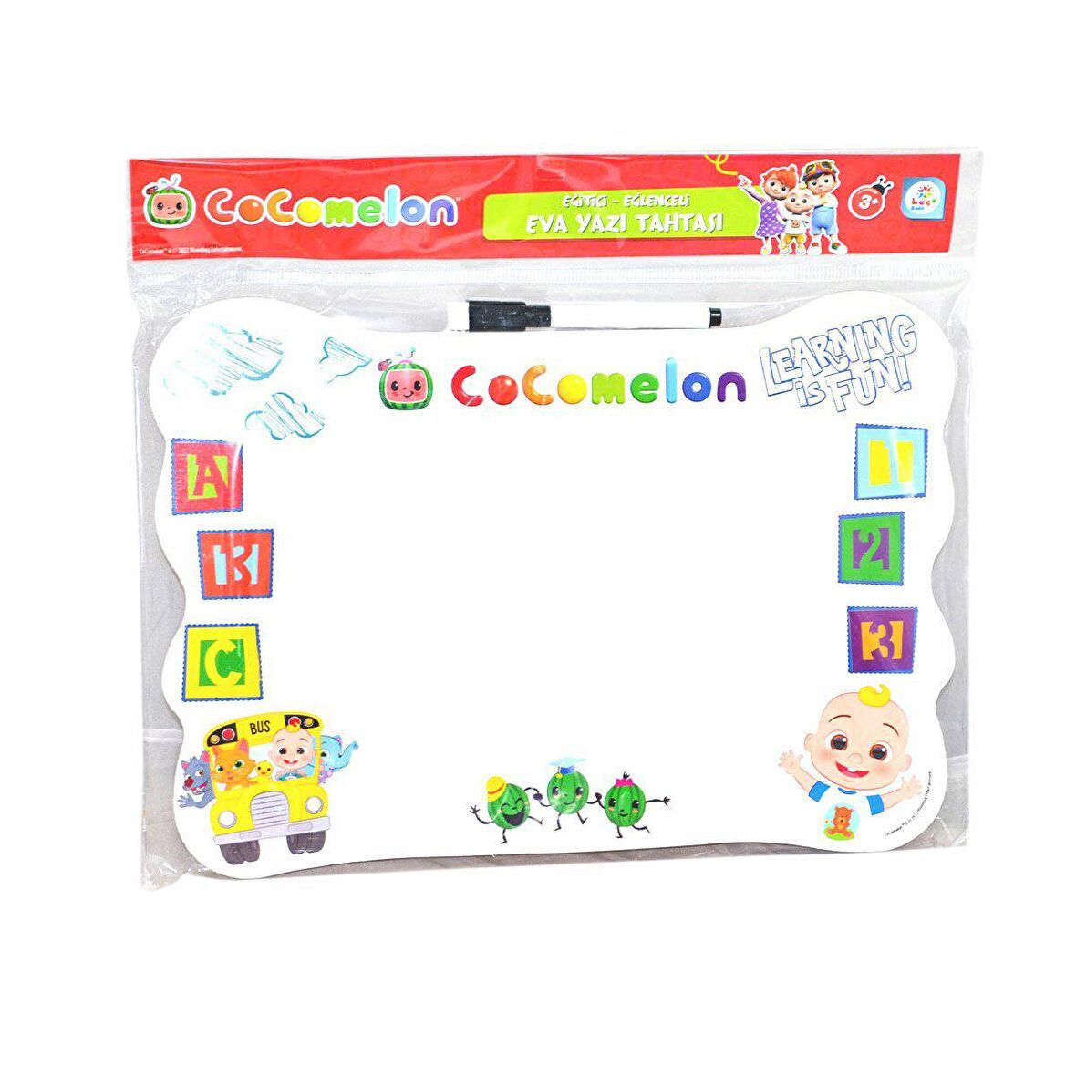 CO7838 Cocomelon Eva Yazı Tahtası