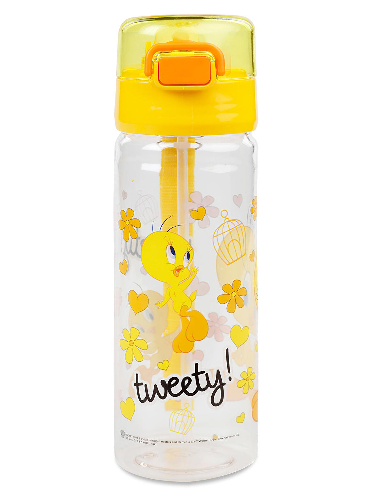 Tweety Solo Pipetli Matara 500 Ml Sarı