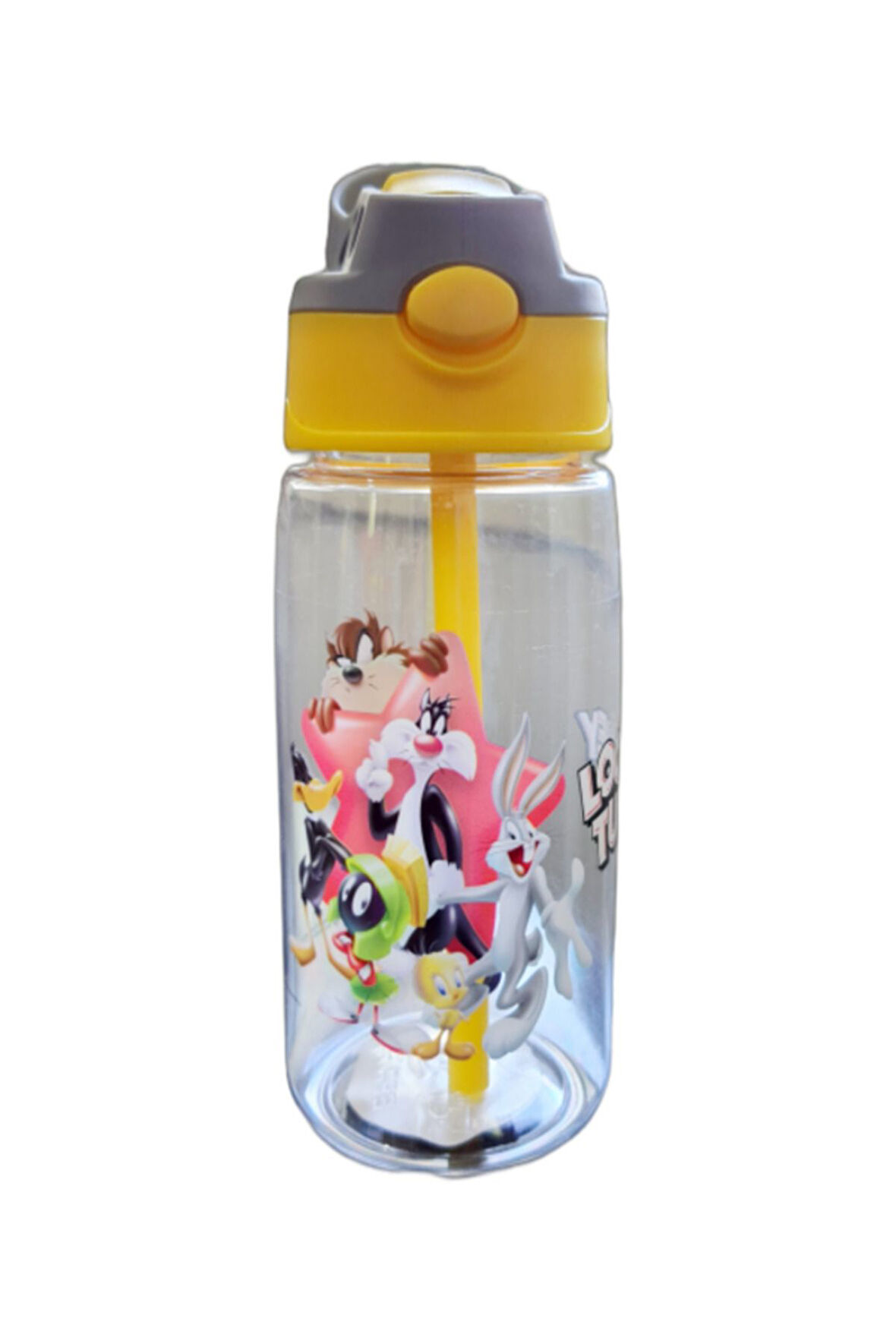 Looney tunes Çocuk Lisanslı Pipetli Matara 480 ML