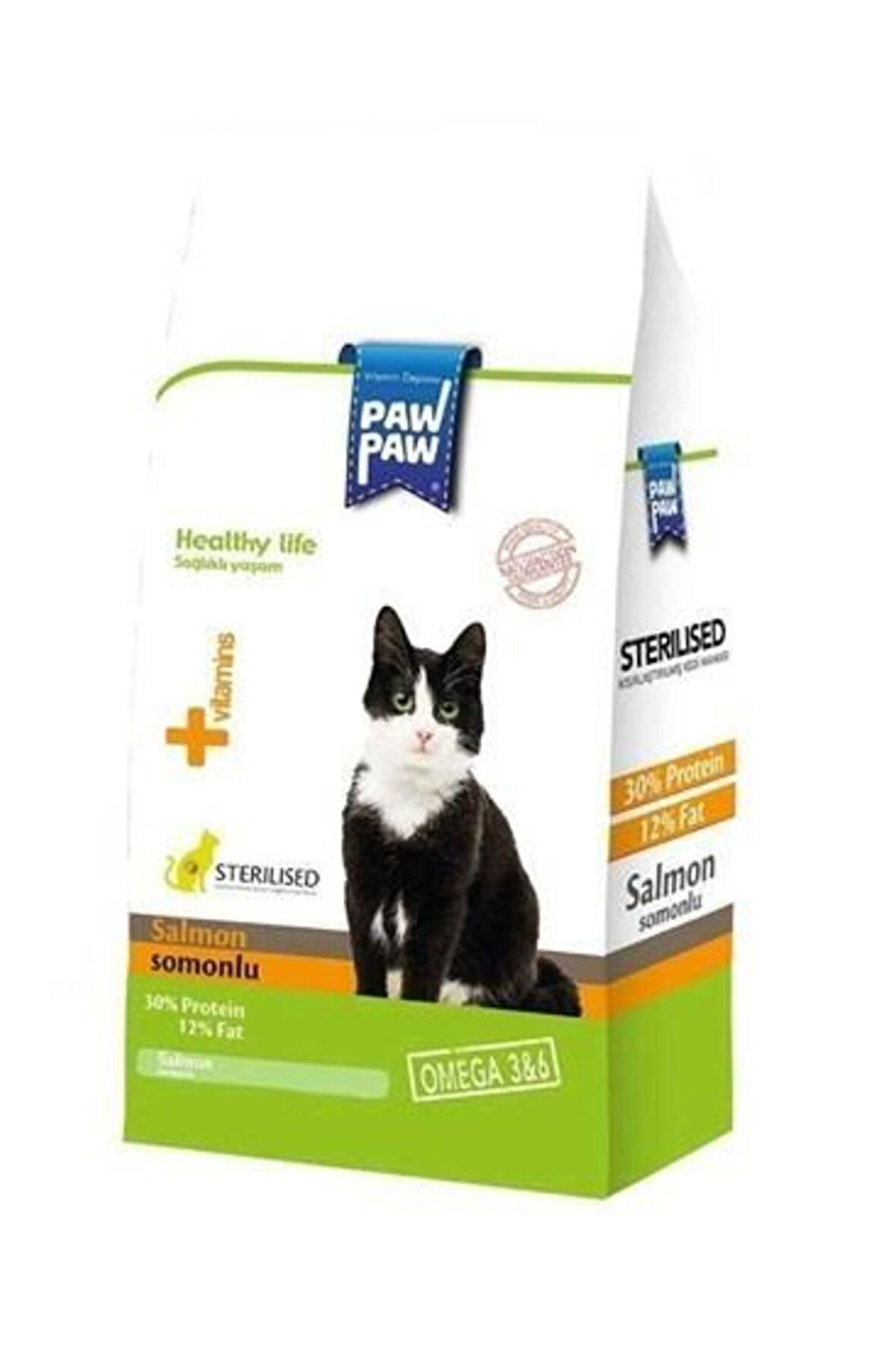 Sterilised Kısırlaştırılmış Somonlu Kedi Maması 1 Kg
