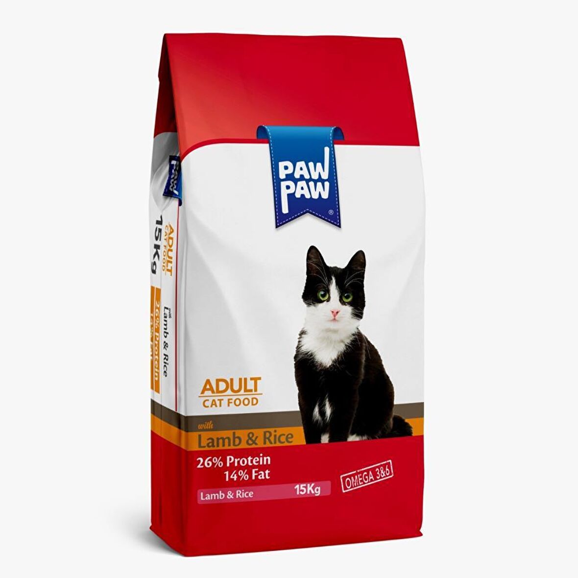 Paw Paw Kuzulu Kedi Maması 15 Kg