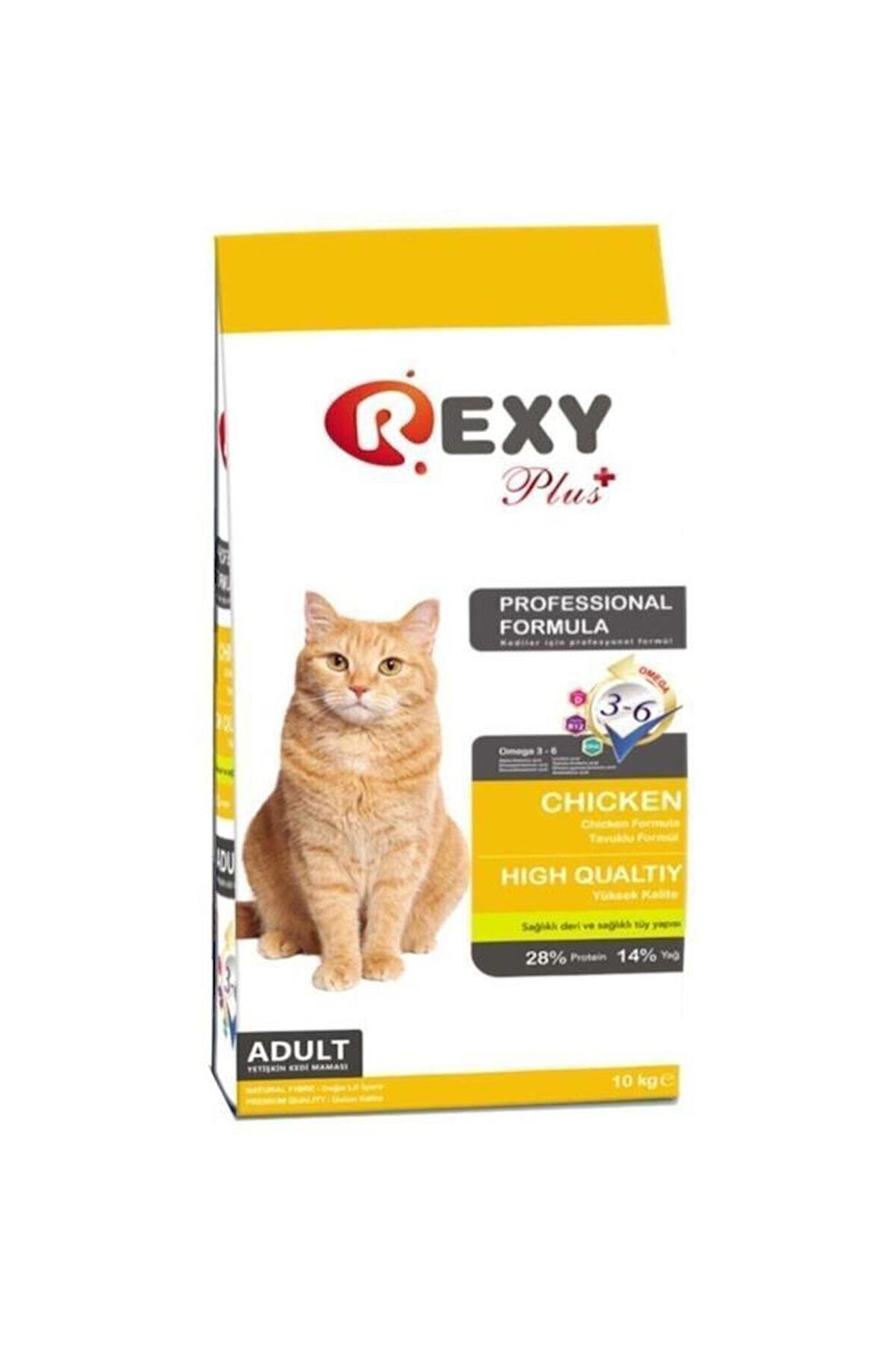 Rexy Tavuk Etli Kedi Maması 10 Kg