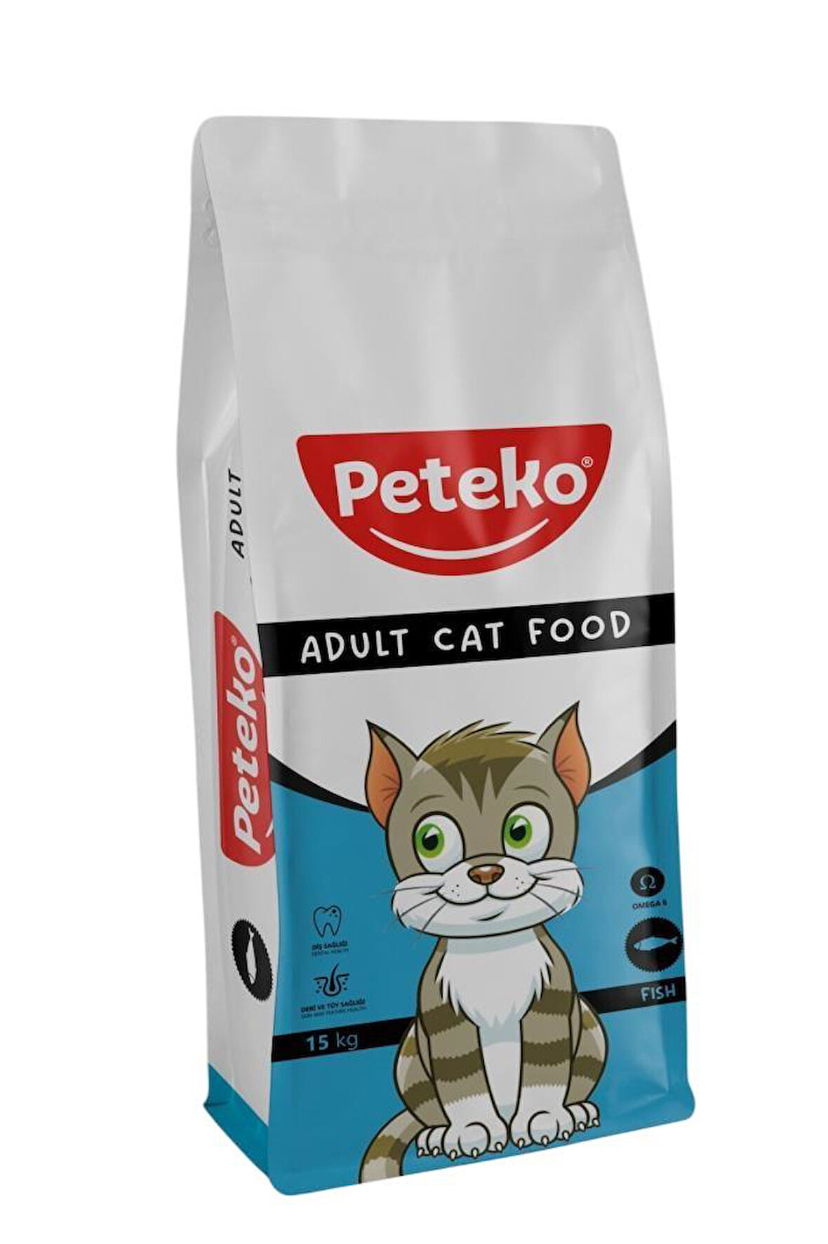 Peteko Balıklı Kedi Maması 15 Kg