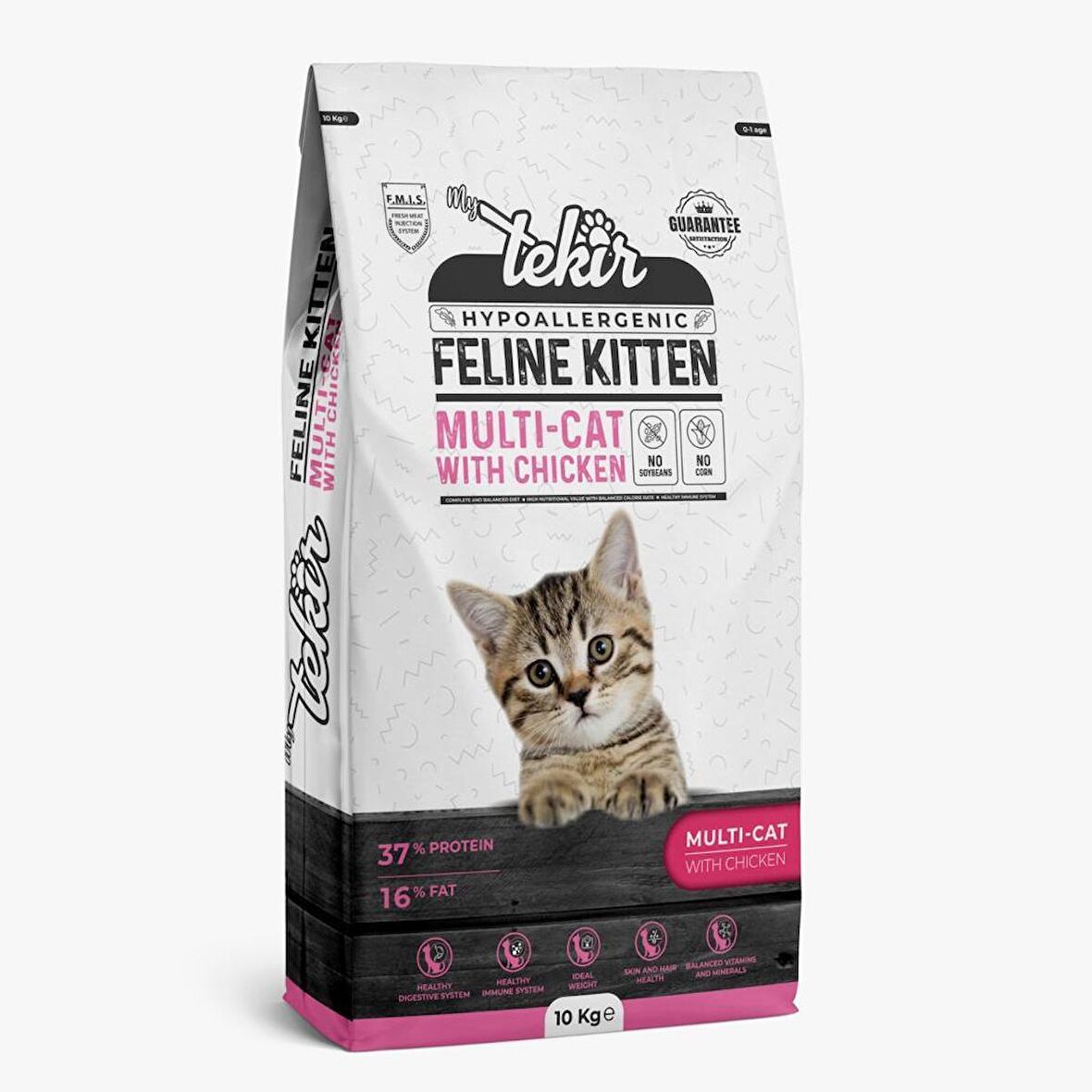 Tekir Hypo Allergenic Kitten Tavuklu Kedi Maması 12 Kg